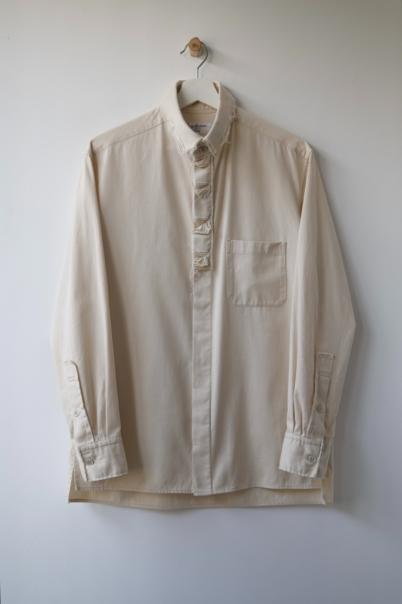 Yohji Yamamoto 15AW Pleated Shirt