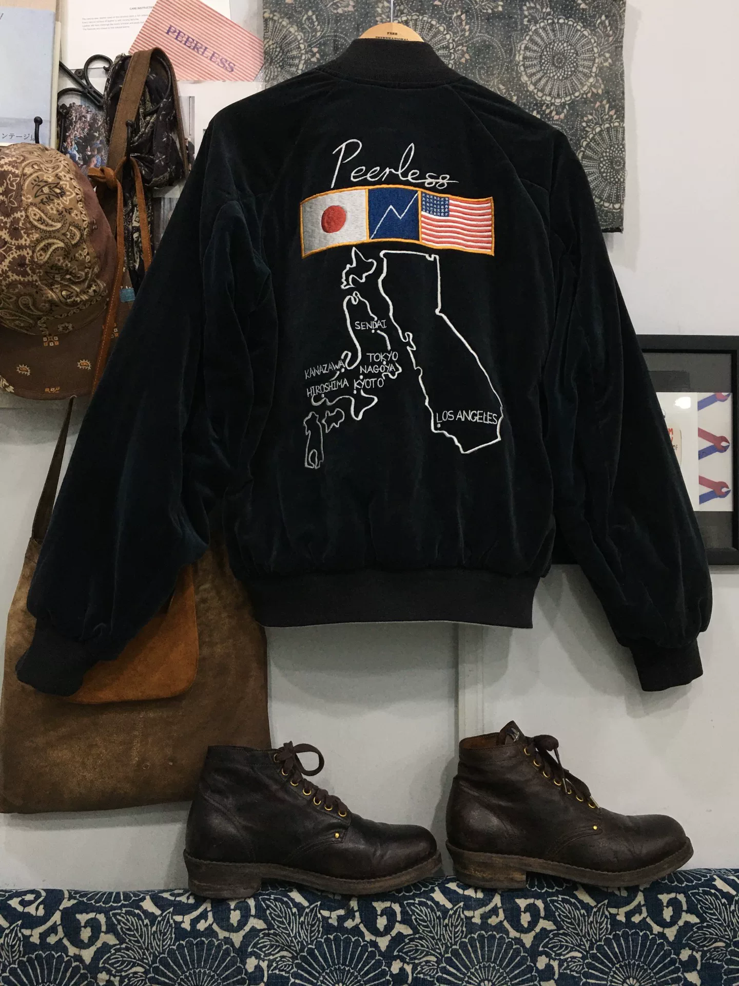 Visvim Douglas Reversible Dragon Jacket — back