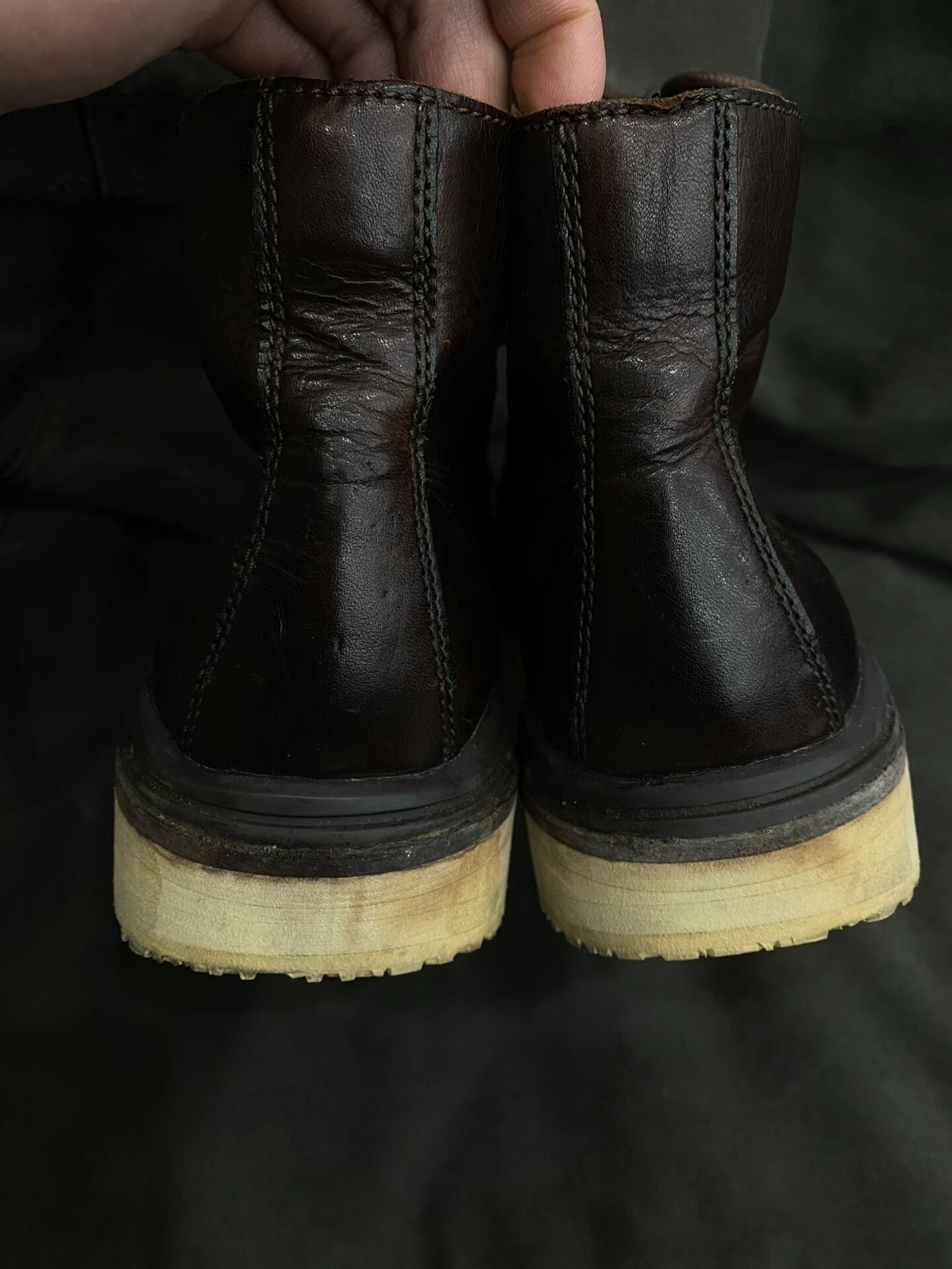 visvim 14ss ICT Virgil Boots Folk — detail