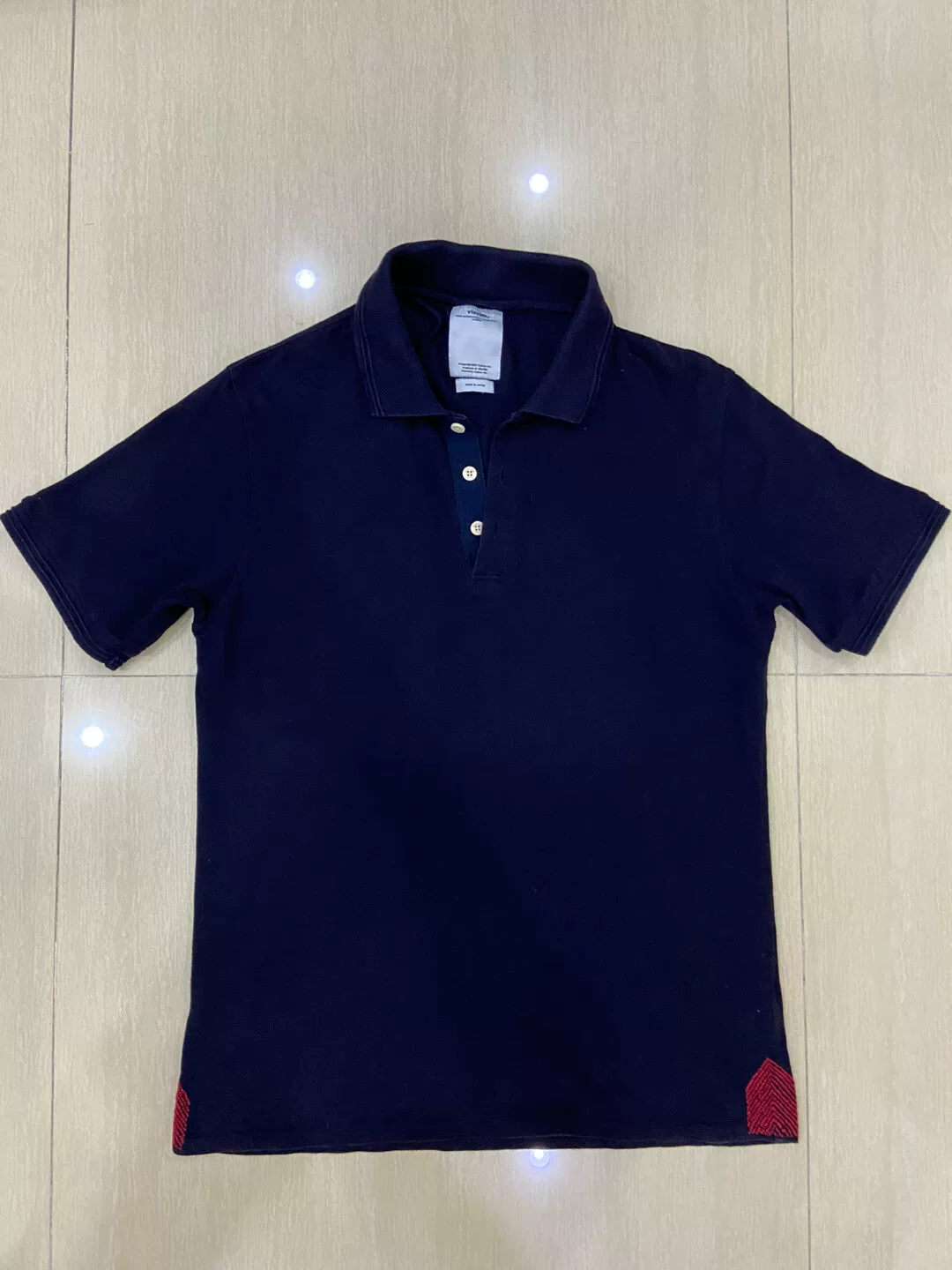 visvim curta weller jumbo short-sleeve polo