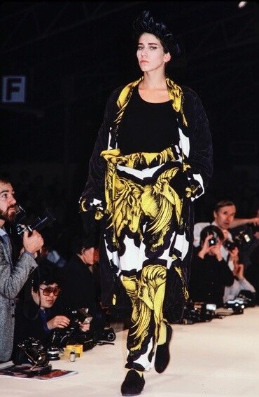 Yohji Yamamoto 1985AW Horse-Pattern Coat