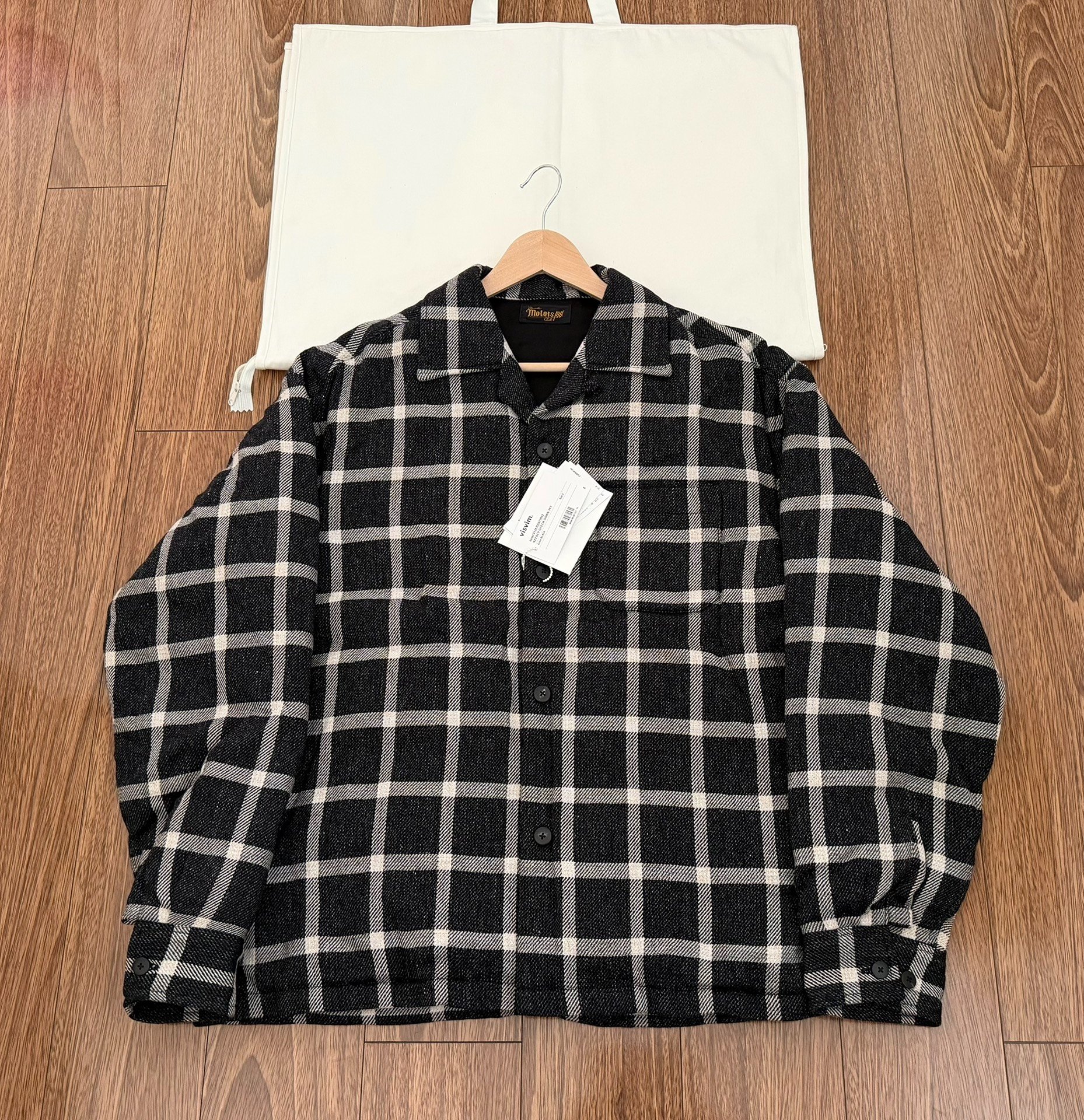 VISVIM 25SS Keesey Check Down Jacket