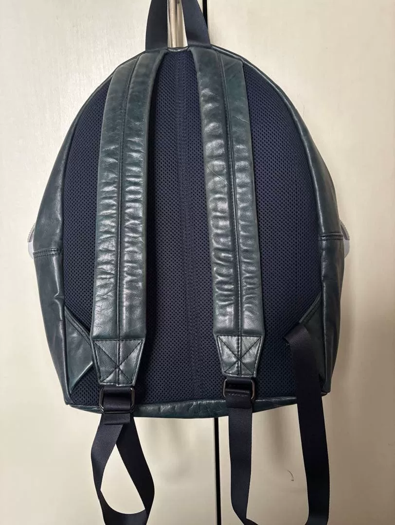 PORTER FRANK Leather Backpack — front