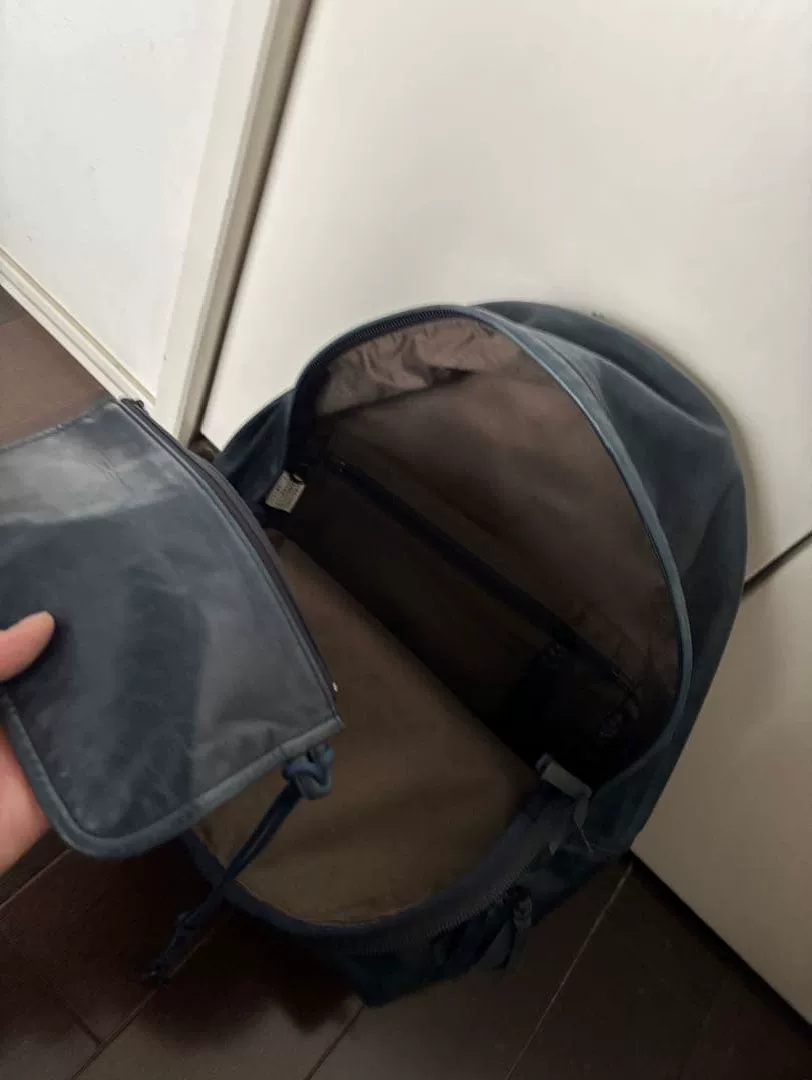 PORTER FRANK Leather Backpack — detail