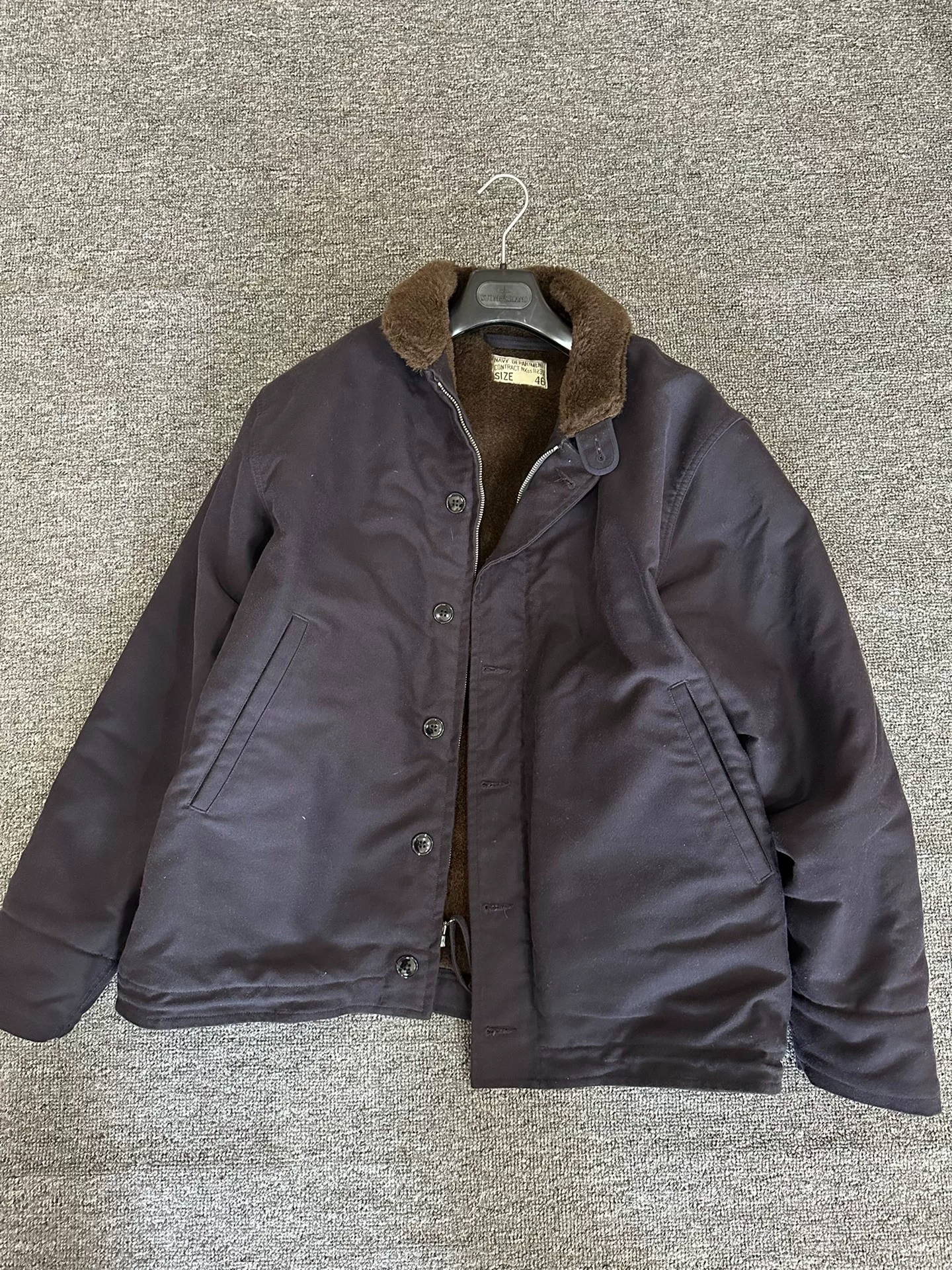 The Real McCoys Deck Jacket XL — front