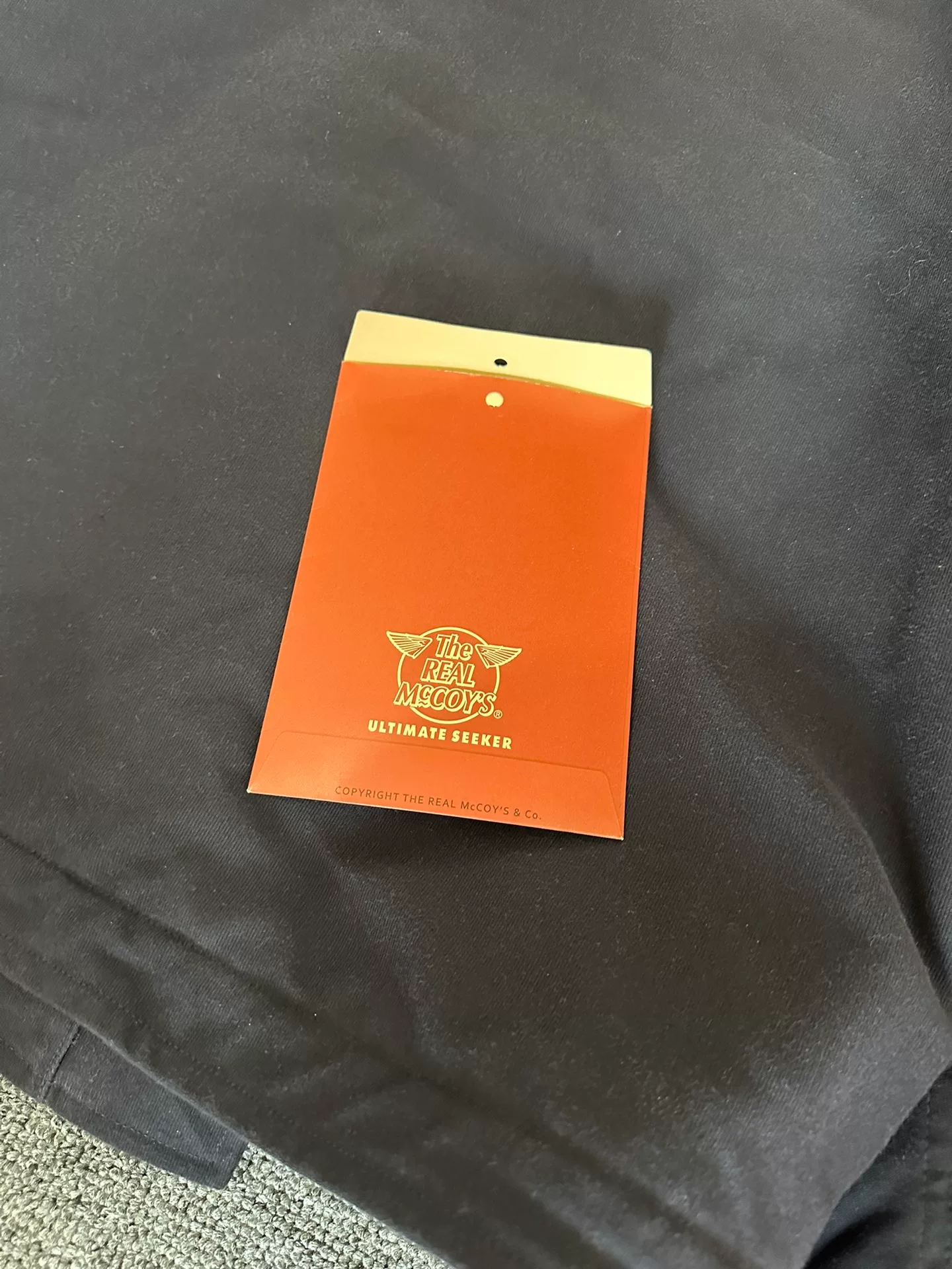 The Real McCoys Deck Jacket XL — back