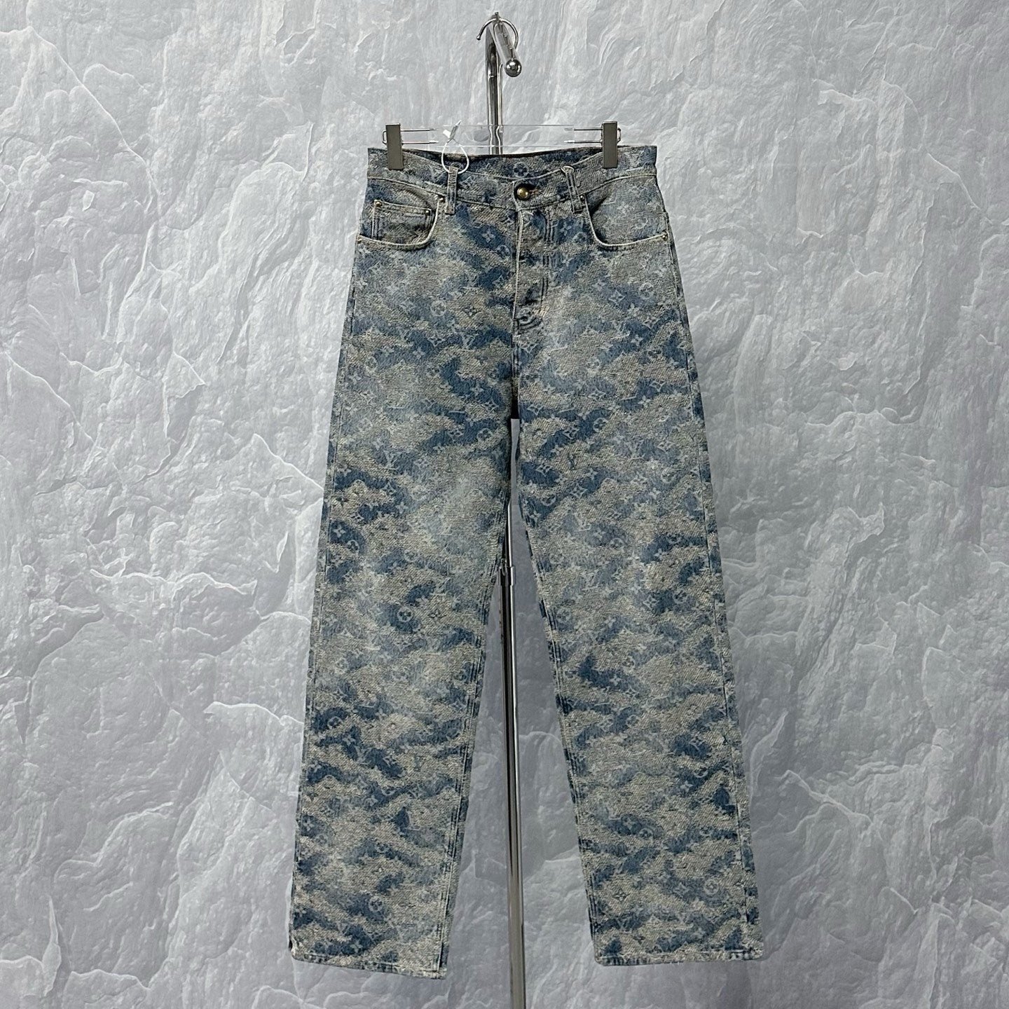 Louis Vuitton SS26 Monogram Skate Denim Pants
