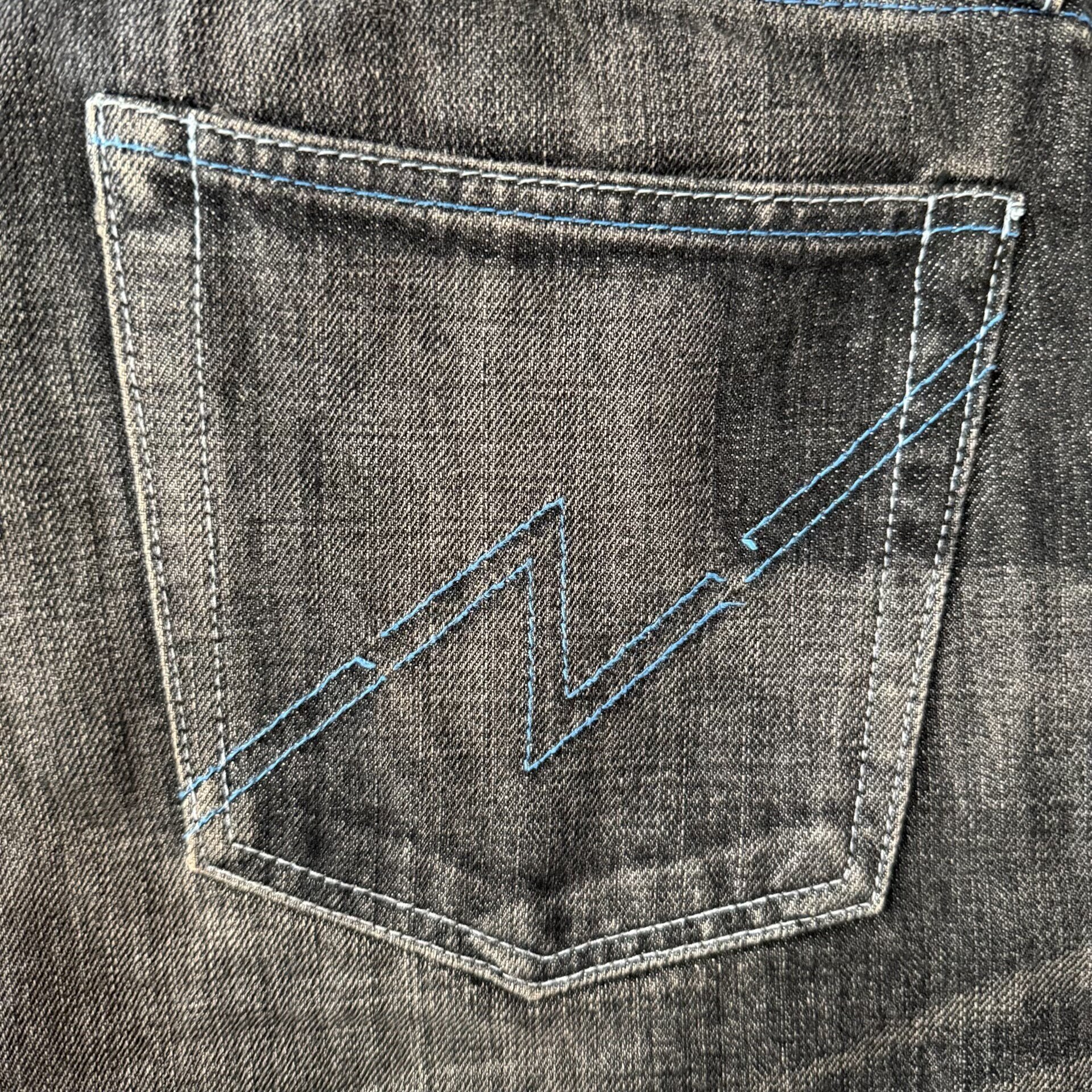 Neighborhood 18ss Basic Washed Jeans — label