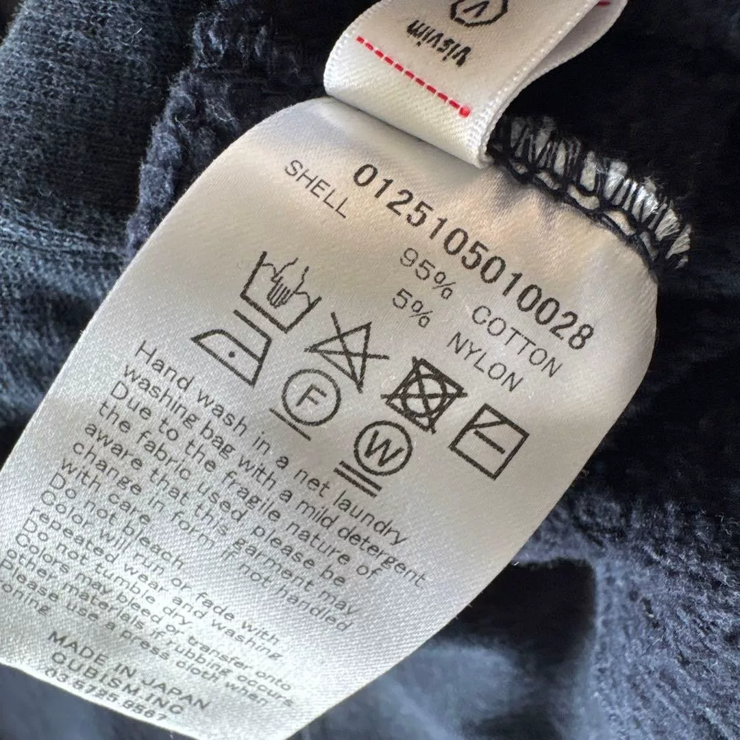 visvim 25SS COURT HOODIE P.O — back