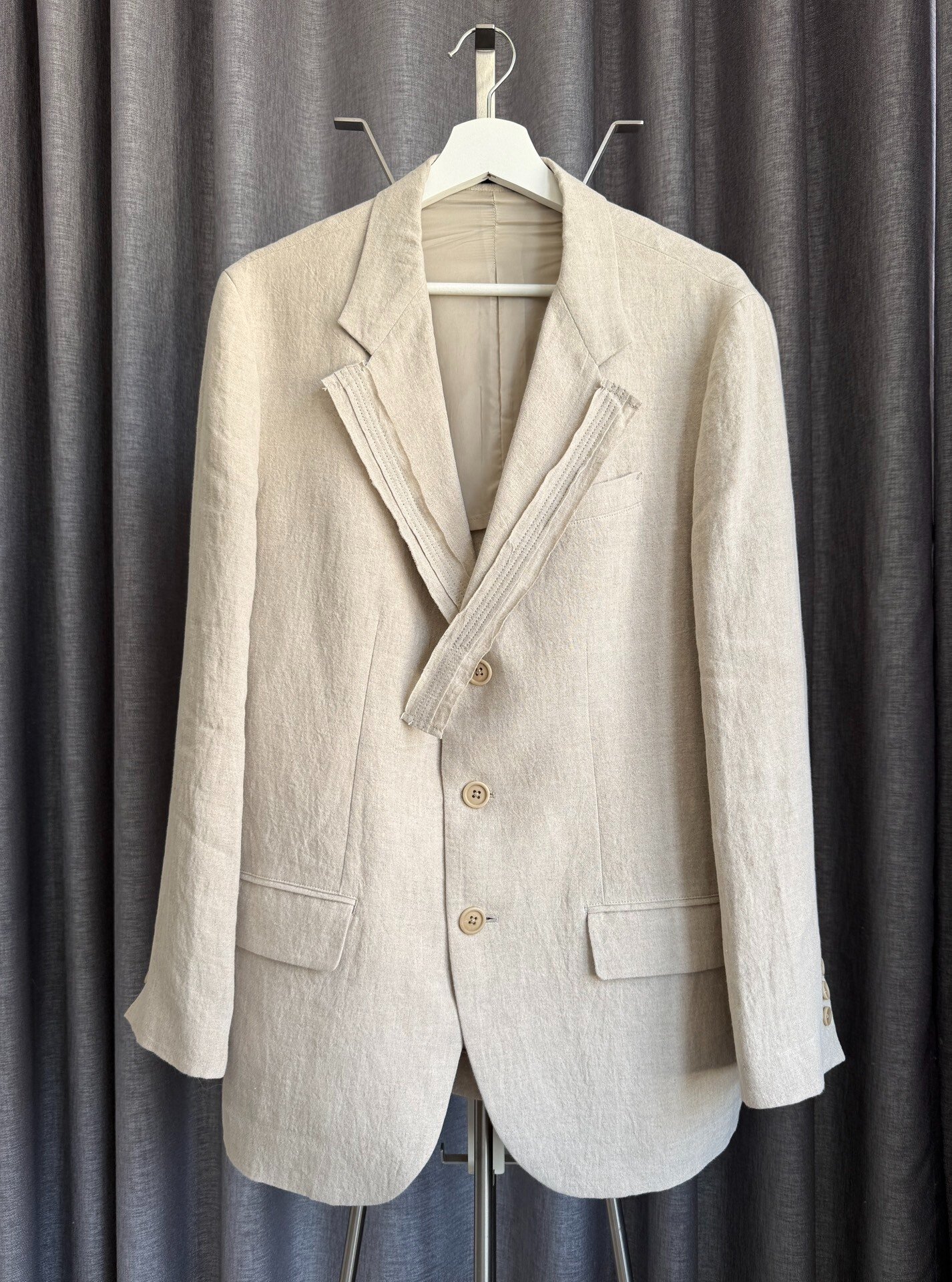 Yohji Yamamoto Y's Men 24SS Linen Blazer