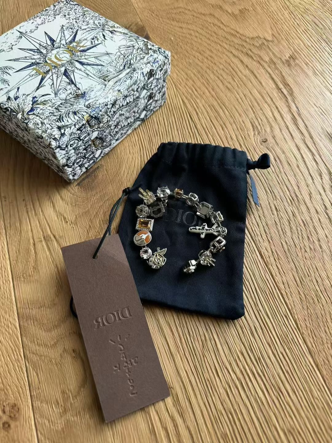 Dior x Travis Scott Collaboration Bracelet