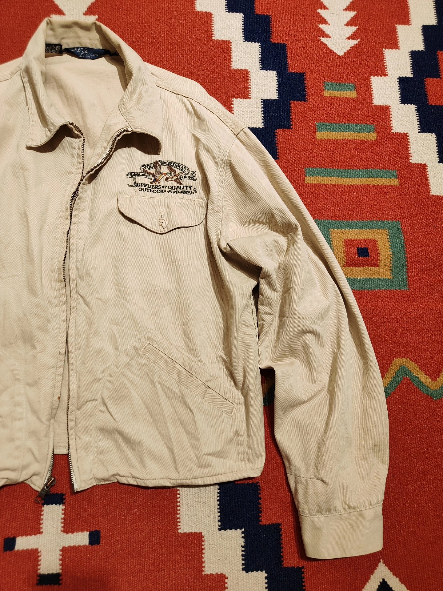 Vintage 80s Polo Ralph Lauren Jacket — front