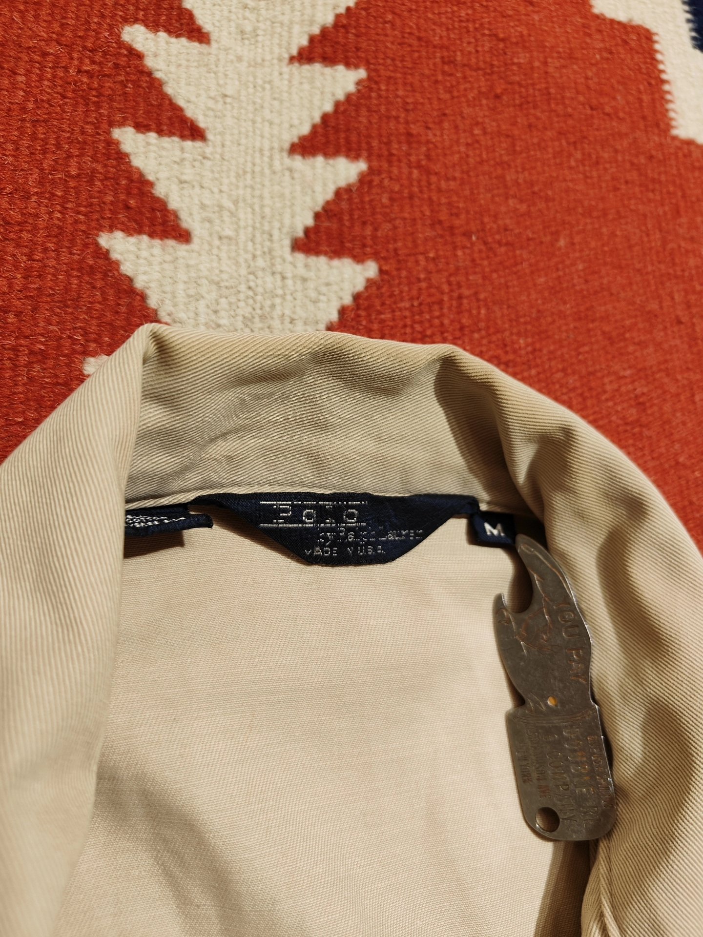 Vintage 80s Polo Ralph Lauren Jacket — label