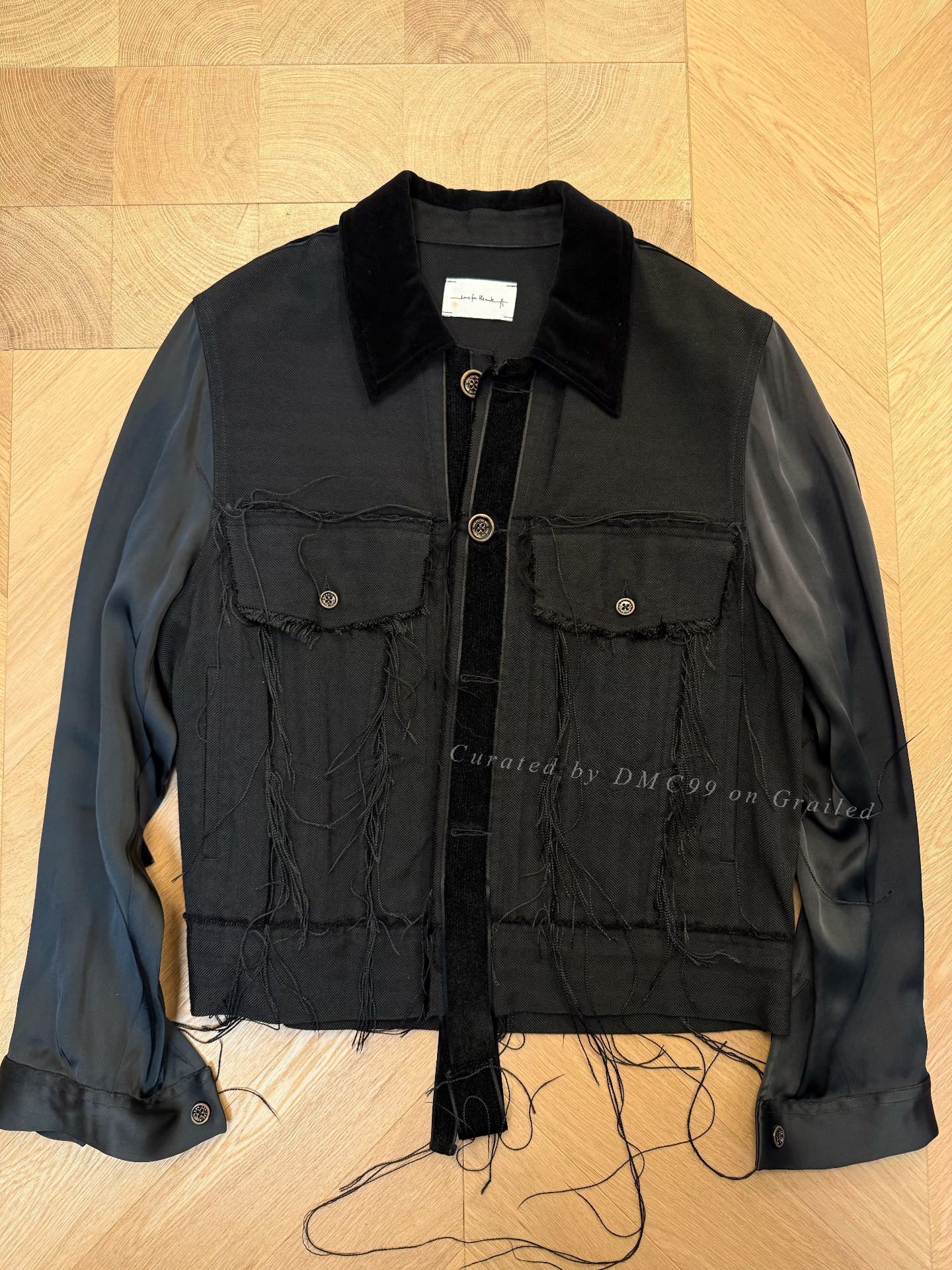 Song for the Mute Velvet Ribbon Jacket