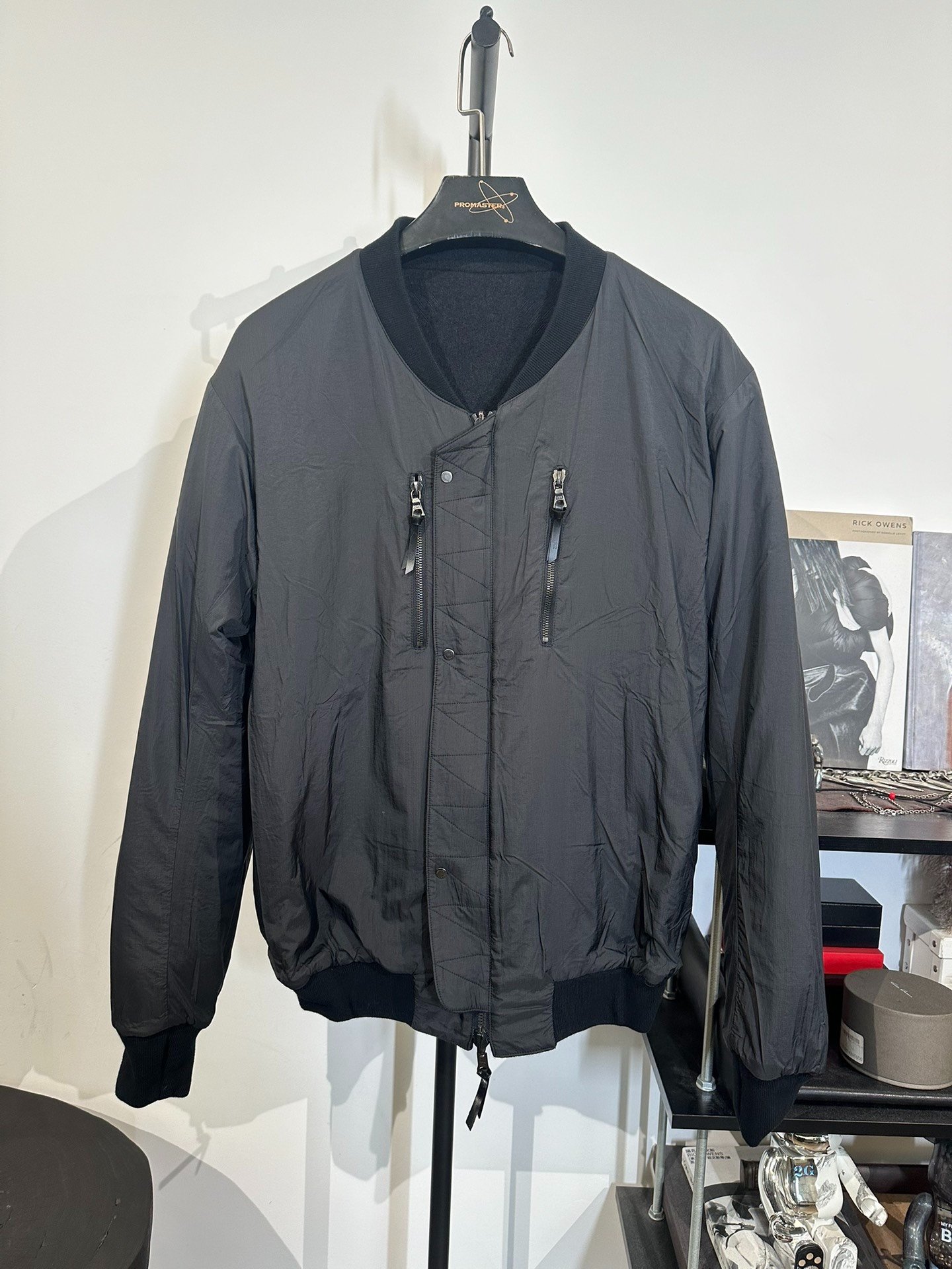 Boris Bidjan Saberi 11by BBS Ma-1 Jacket — back