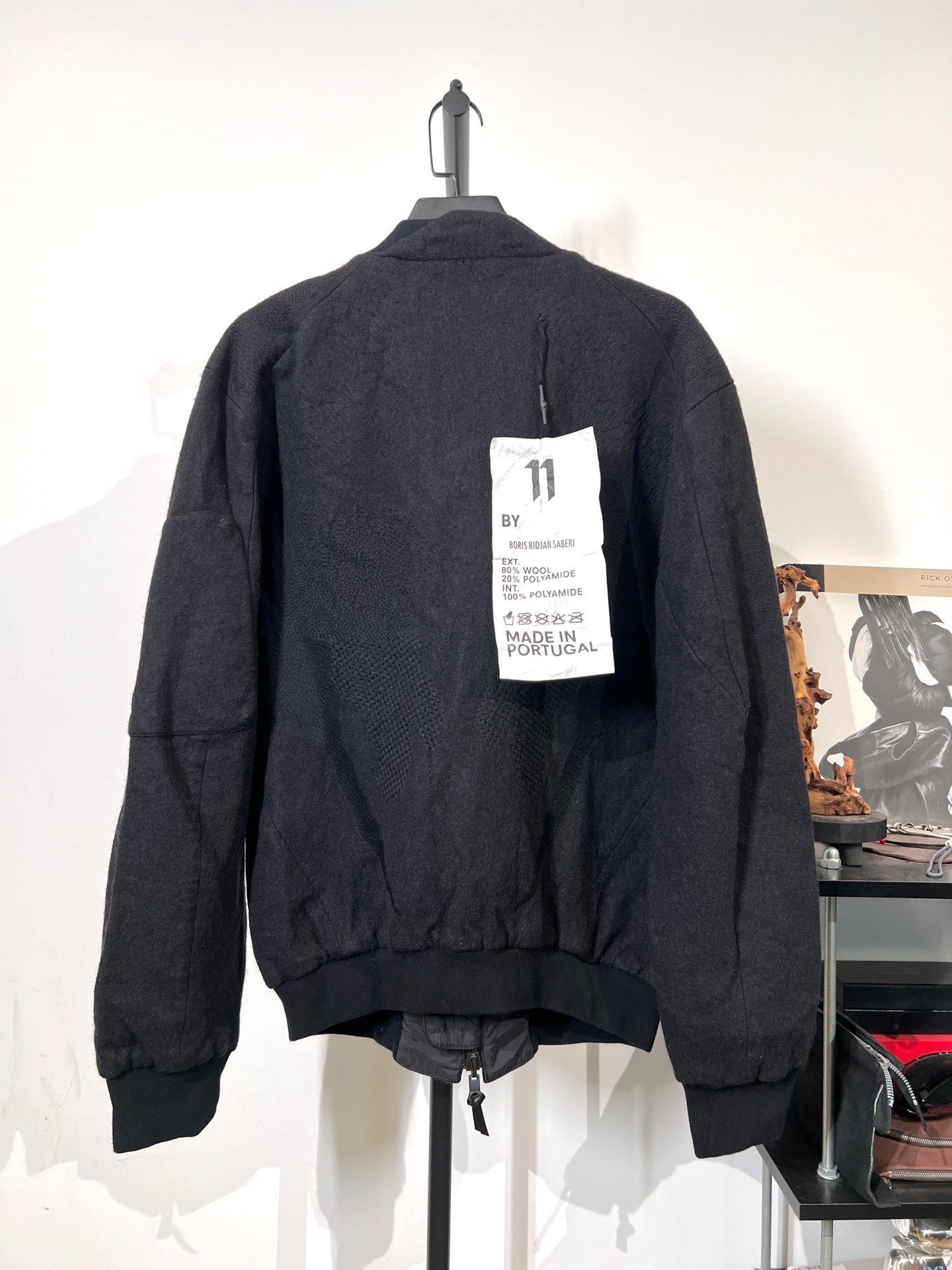 Boris Bidjan Saberi 11by BBS Ma-1 Jacket — front