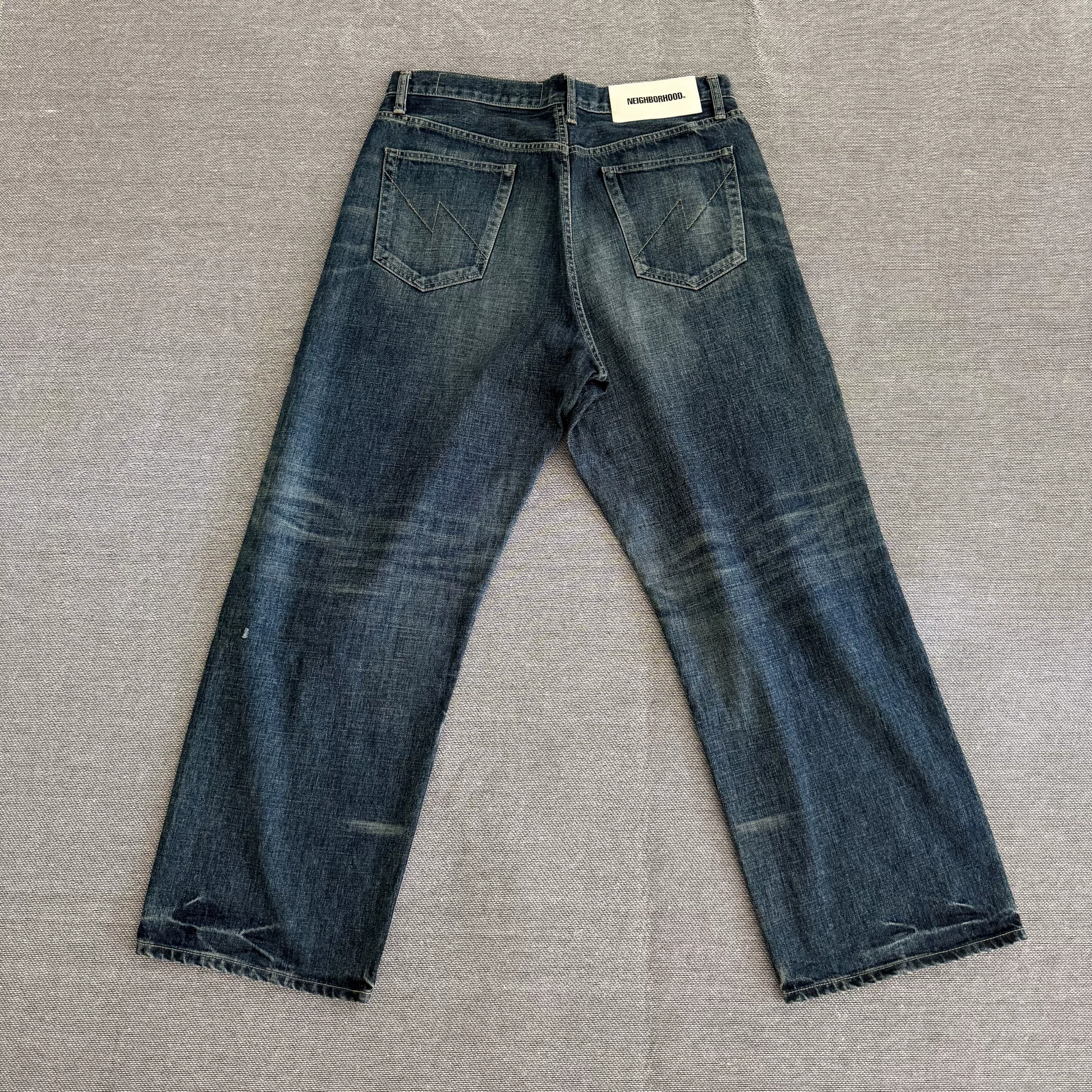 Neighborhood 24ss Basic Washed Jeans — detail