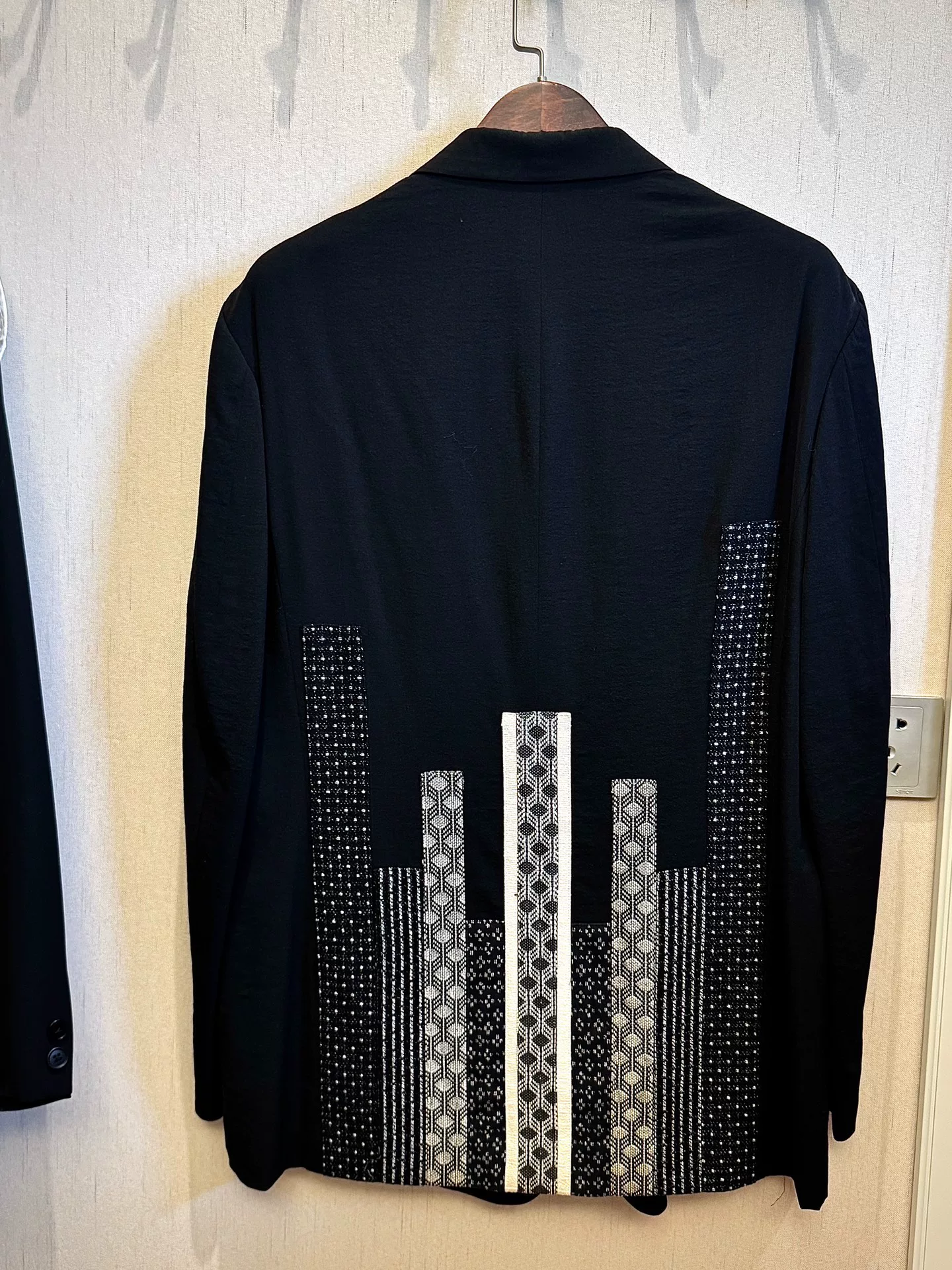 Yohji Yamamoto 95SS Sashiko Blazer — front