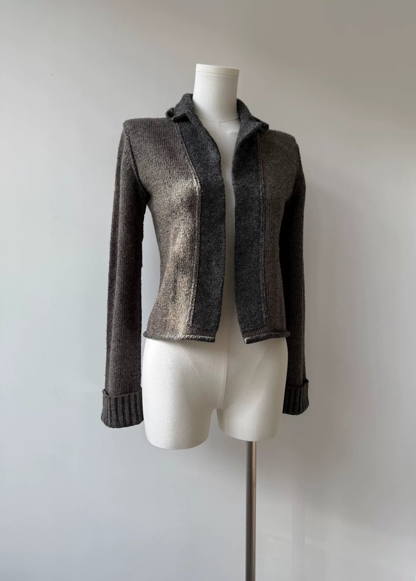 Yohji Yamamoto Y's Wool Cardigan — front