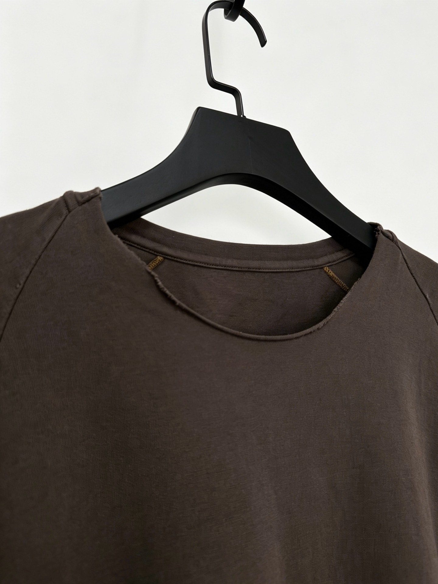 DEVOA Deconstructed Cotton Long-Sleeve Top — back