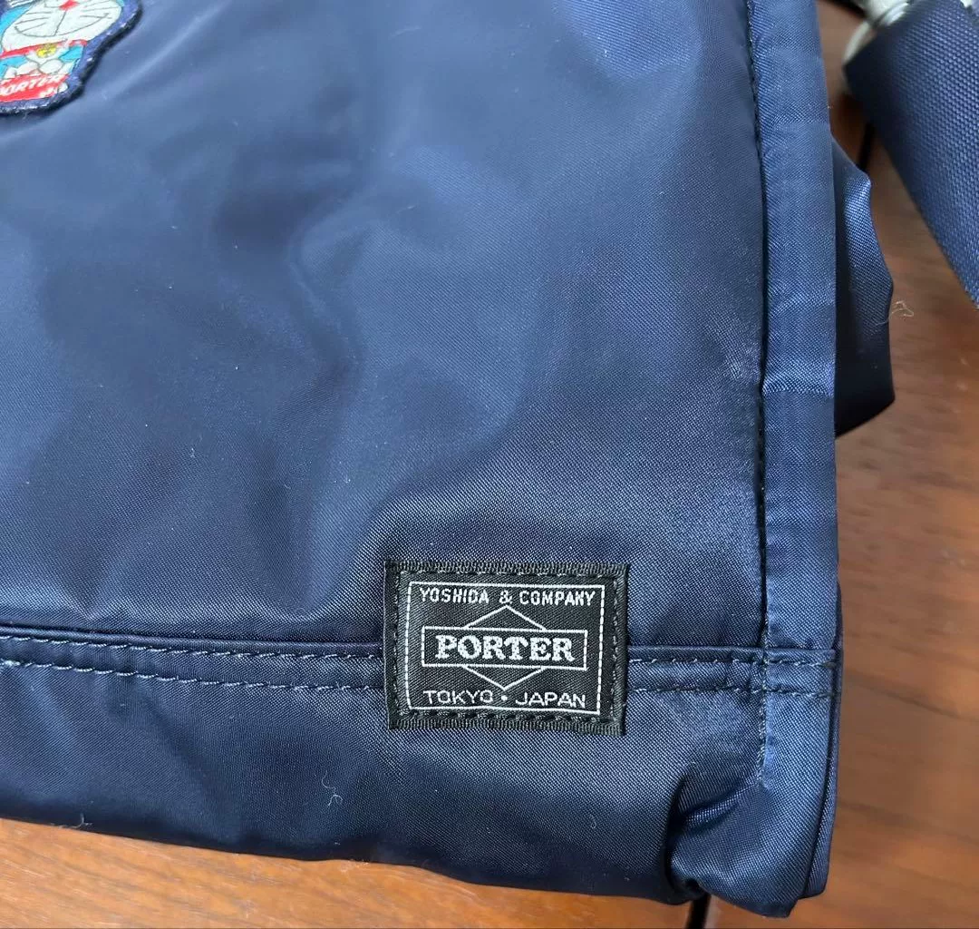 Doraemon x PORTER Nylon Shoulder Bag — detail