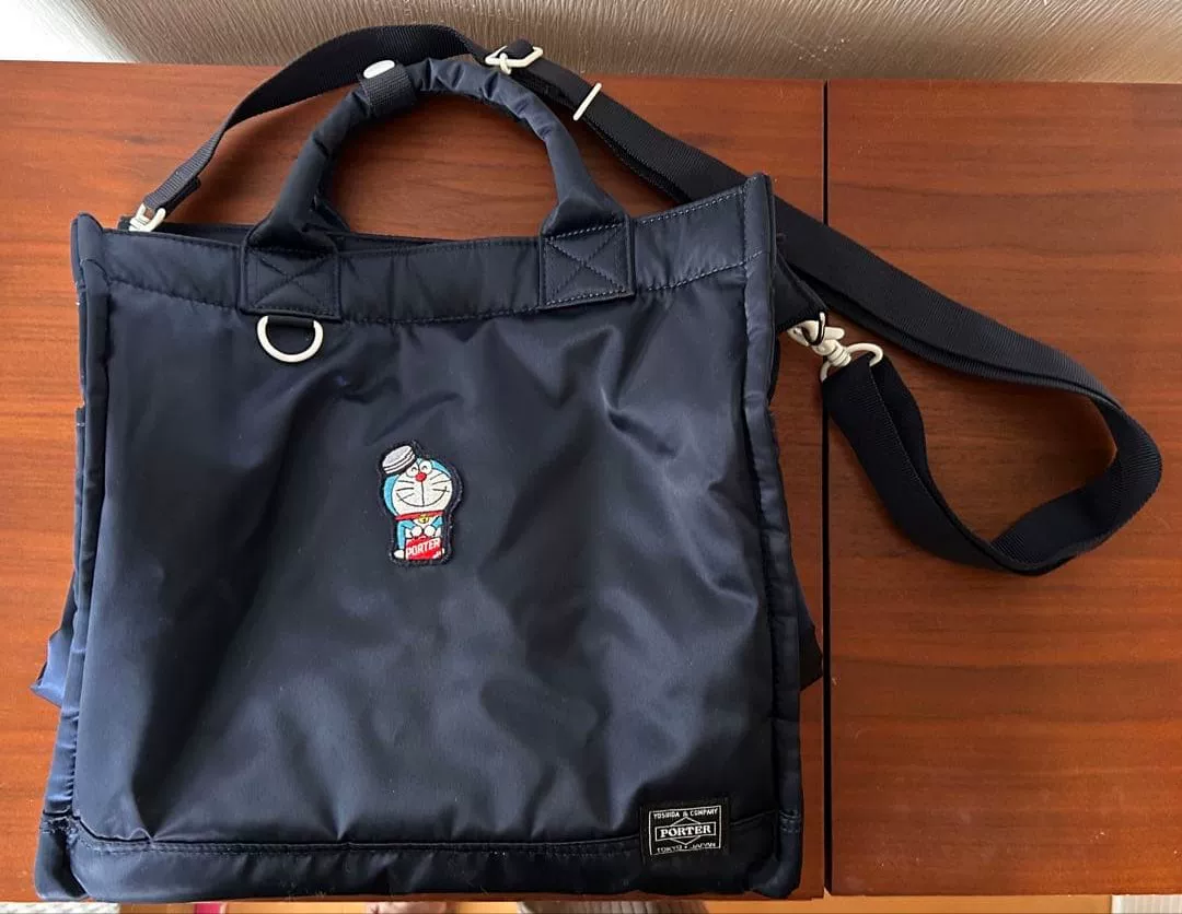 Doraemon x PORTER Nylon Shoulder Bag