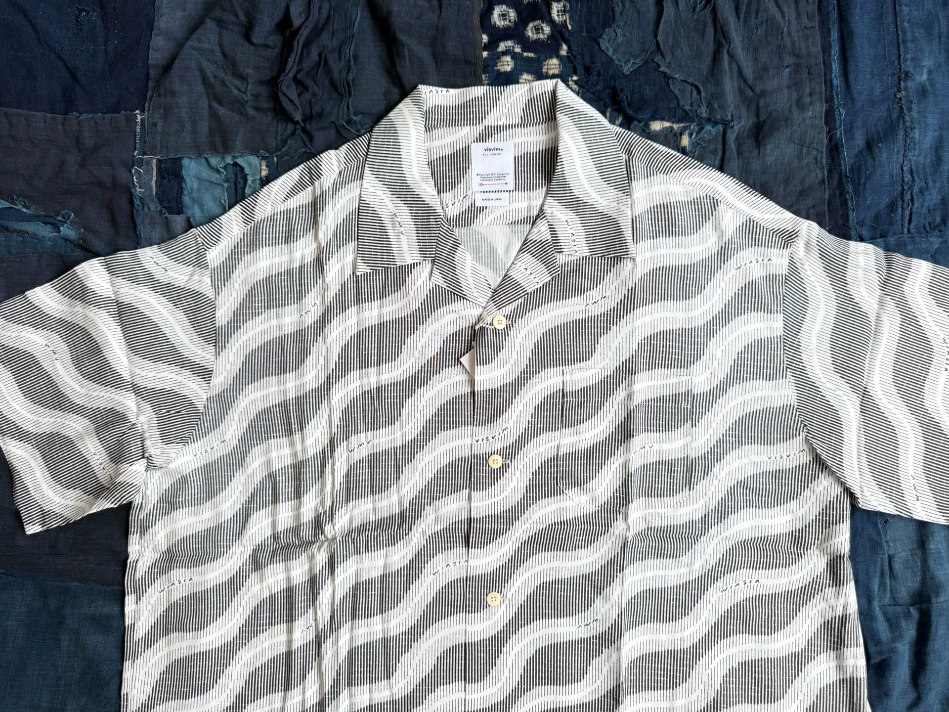 Visvim 25SS COPA Short Sleeve Shirt — detail