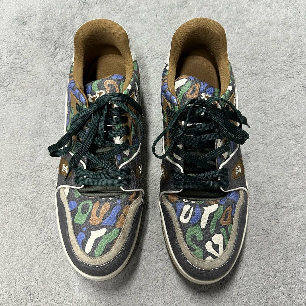 Louis Vuitton LV Trainer Graffiti Sneakers