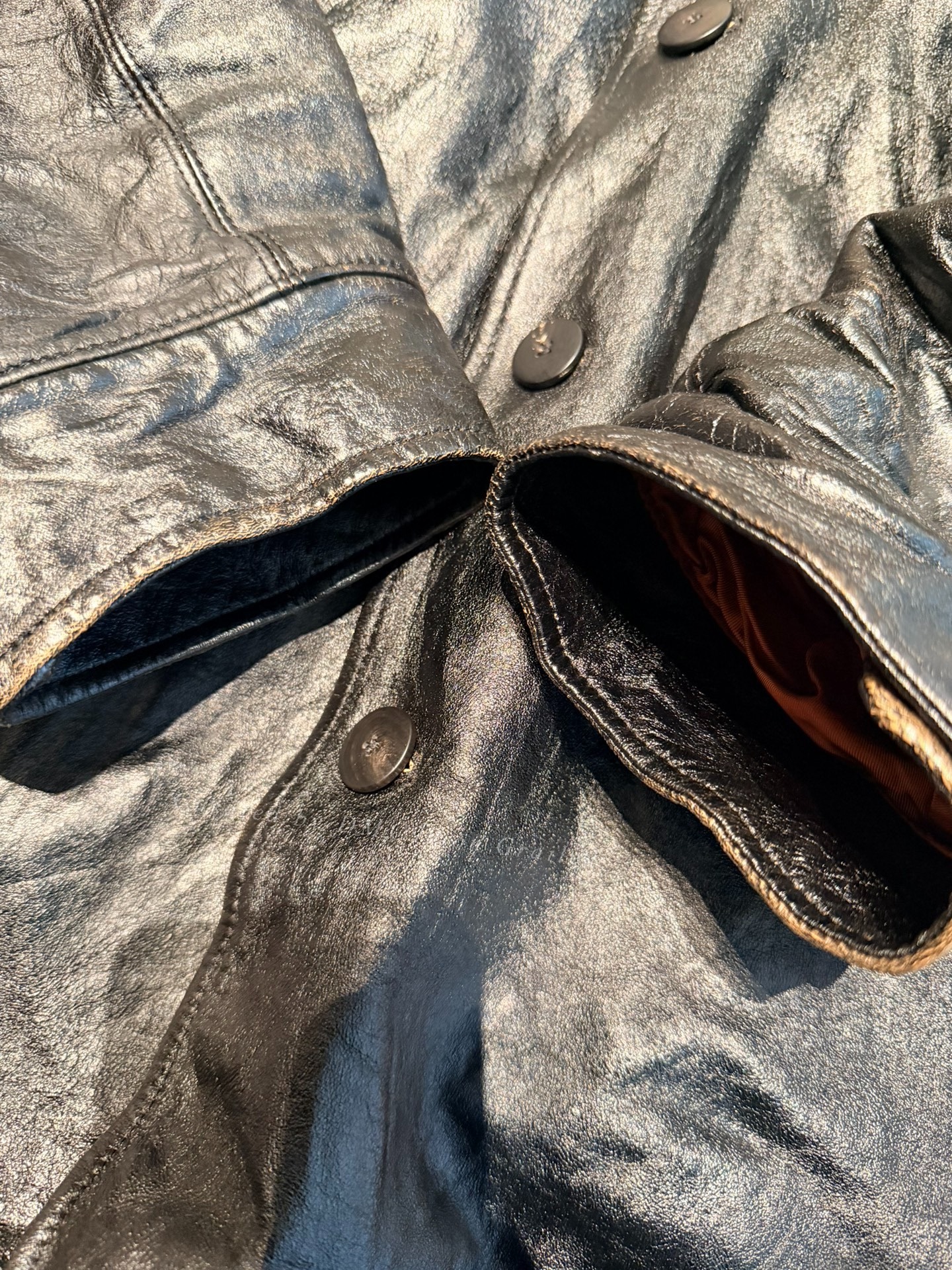 visvim 25AW Hudson IT Leather Jacket — front