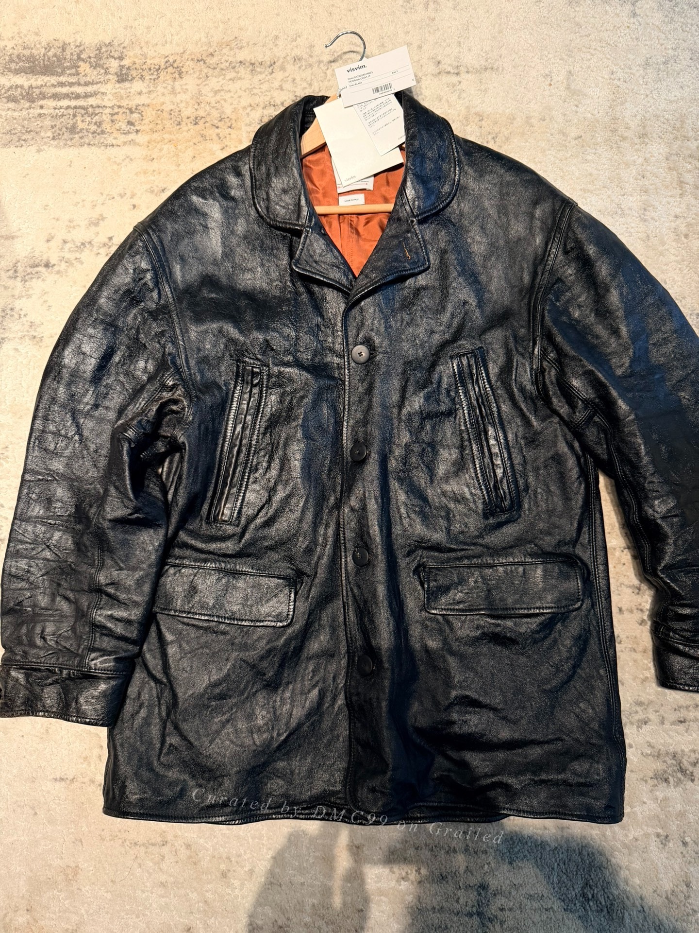 visvim 25AW Hudson IT Leather Jacket