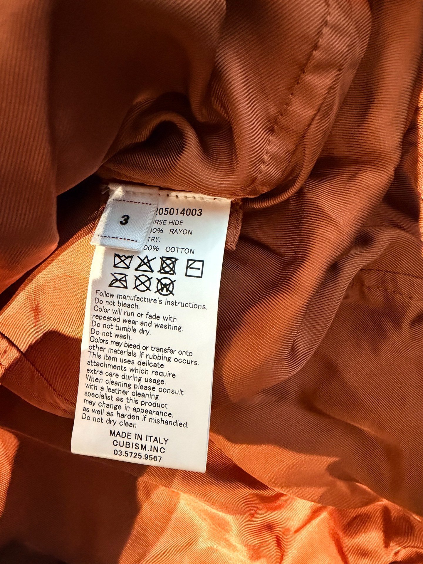 visvim 25AW Hudson IT Leather Jacket — back
