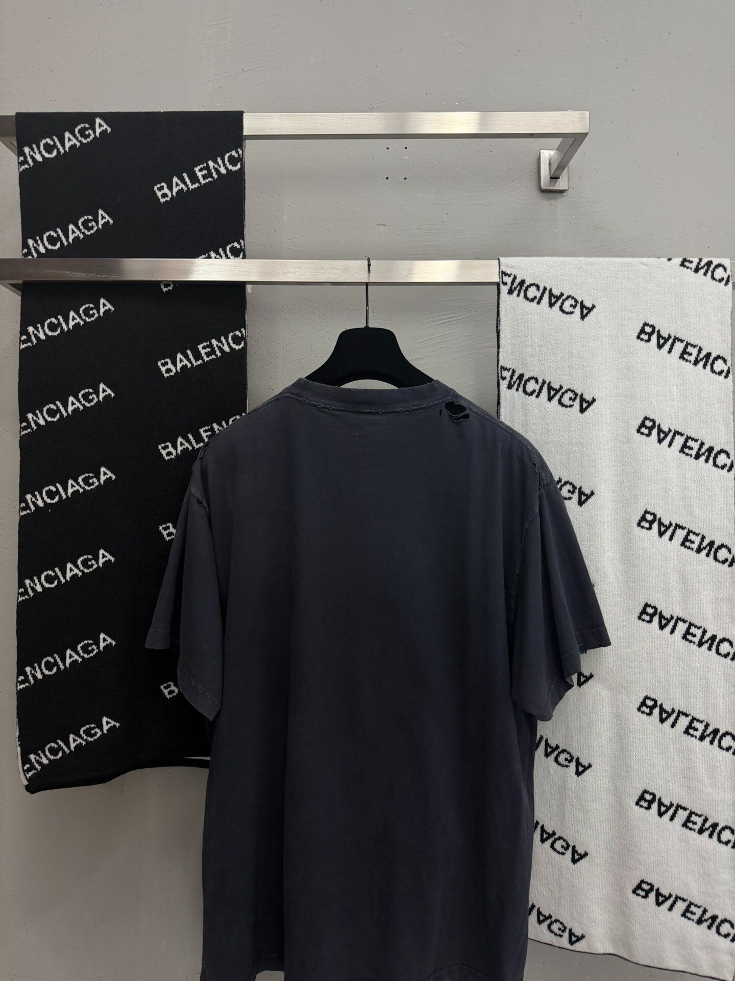 Balenciaga FASHION DESIGNER Glitter T-Shirt — back