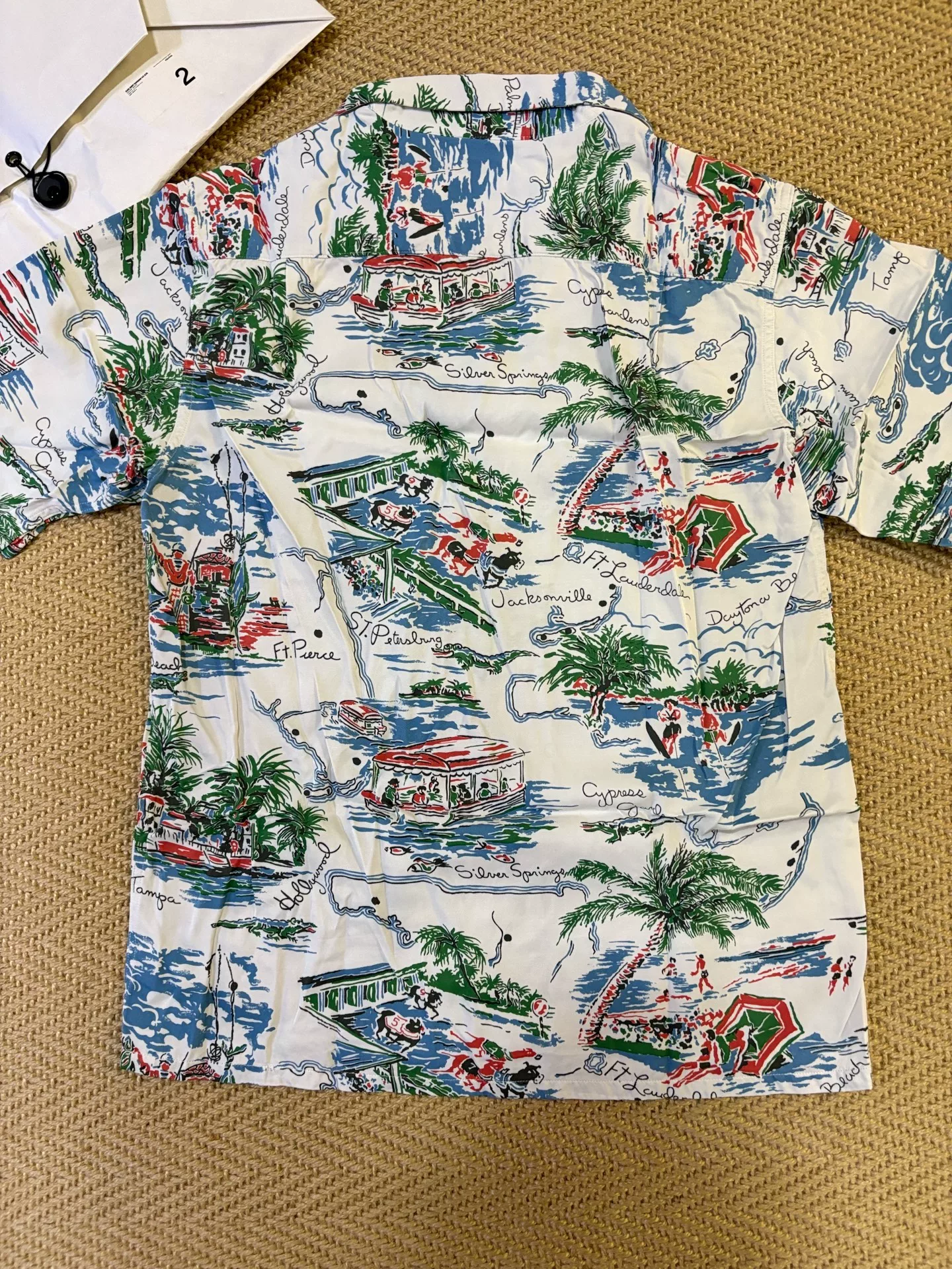VISVIM DUKE SHIRT SUNSHINE — front