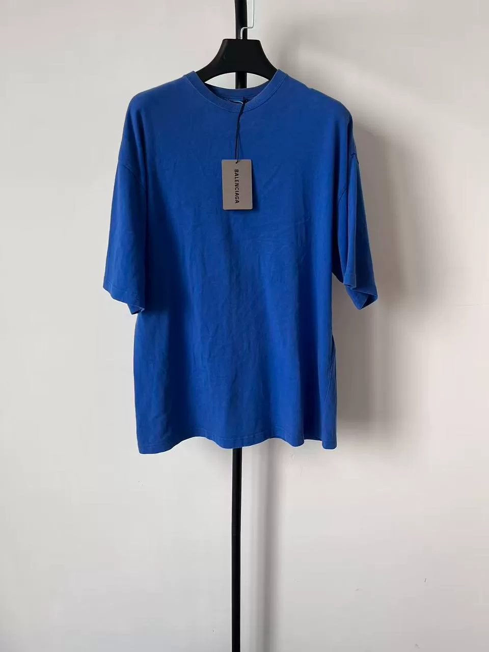 Balenciaga Logo Crewneck Short-Sleeve T-Shirt — front
