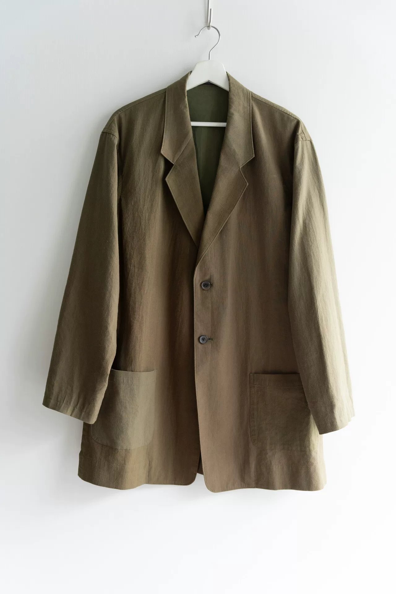 Yohji Yamamoto 17SS Portrait Hand-painted Suit — front