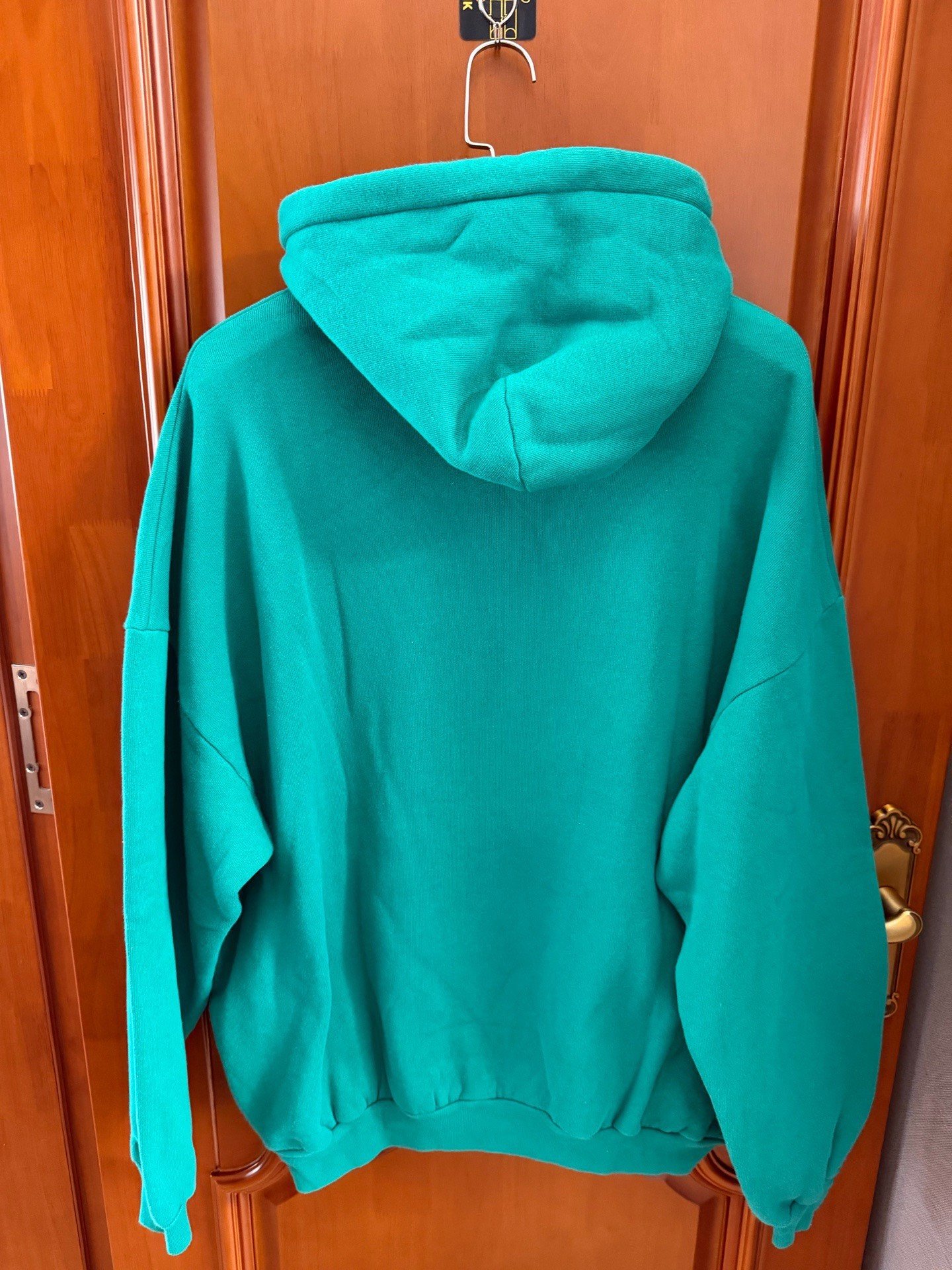 Balenciaga Wheat Logo Hoodie — front