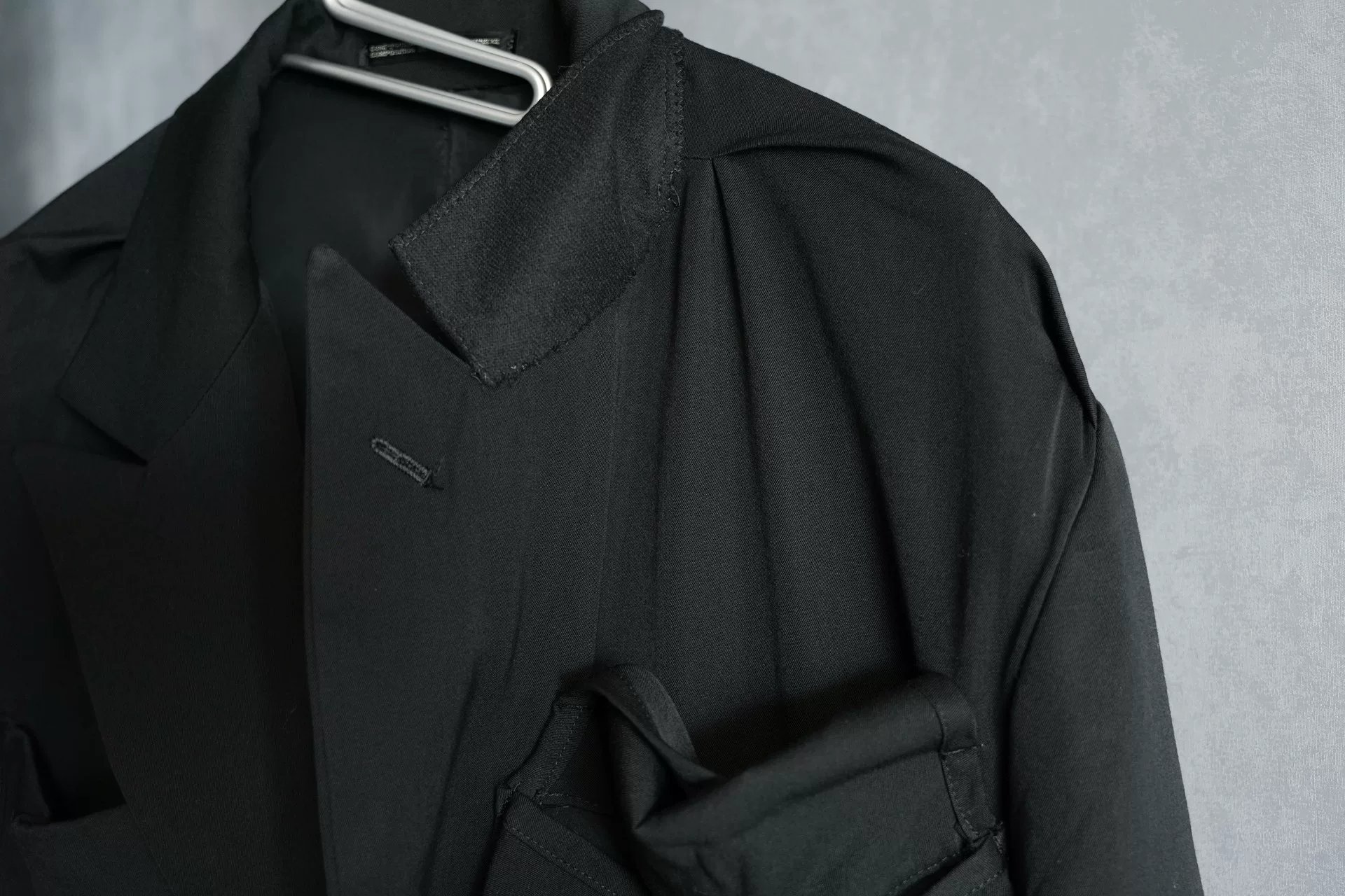 Yohji Yamamoto 91SS Multi-Pocket Jacket — label
