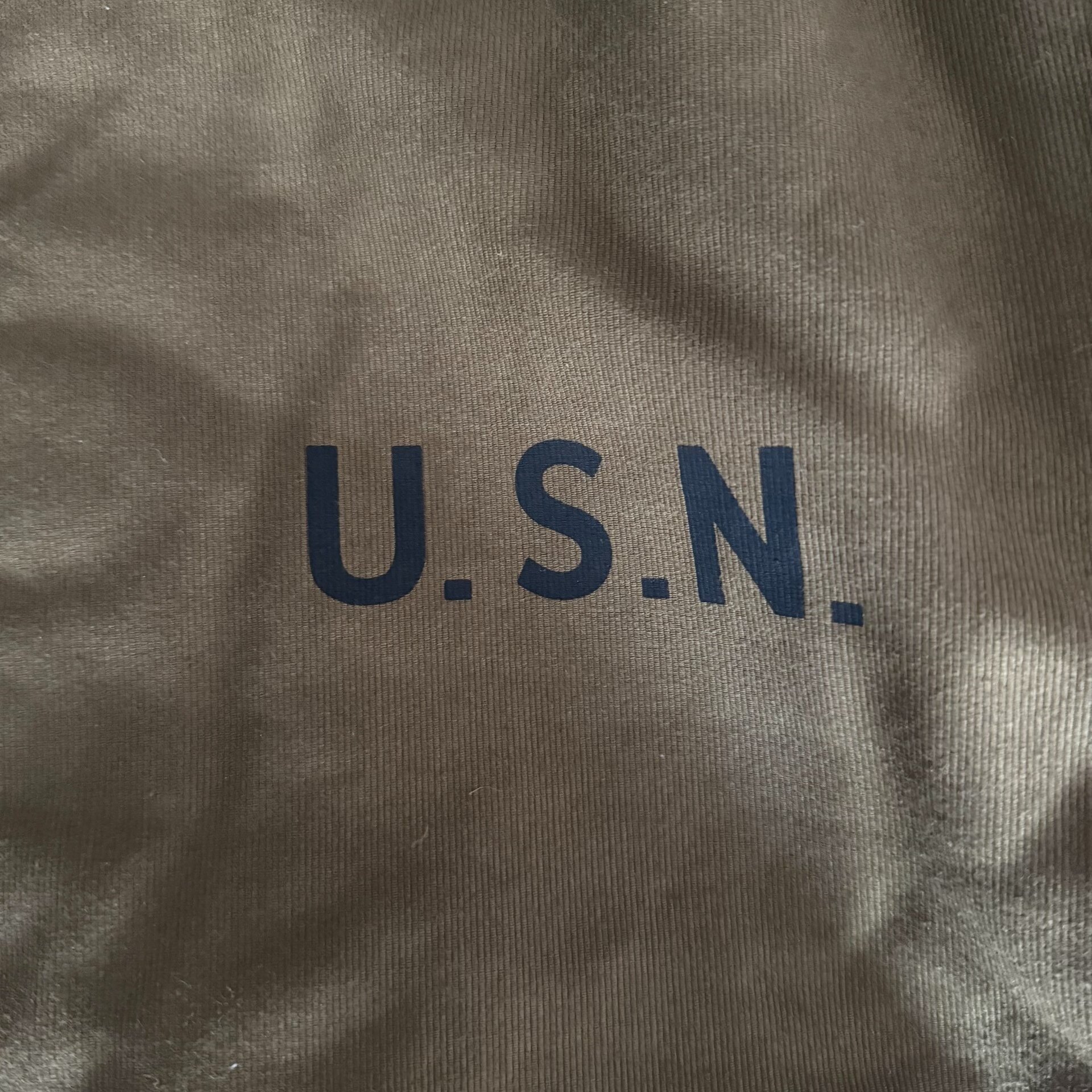 Toys Mccoy N1 USN Canvas Jacket — back