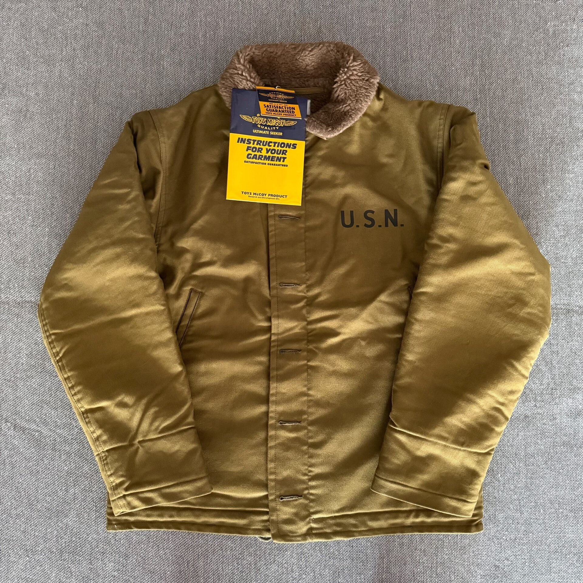 Toys Mccoy N1 USN Canvas Jacket