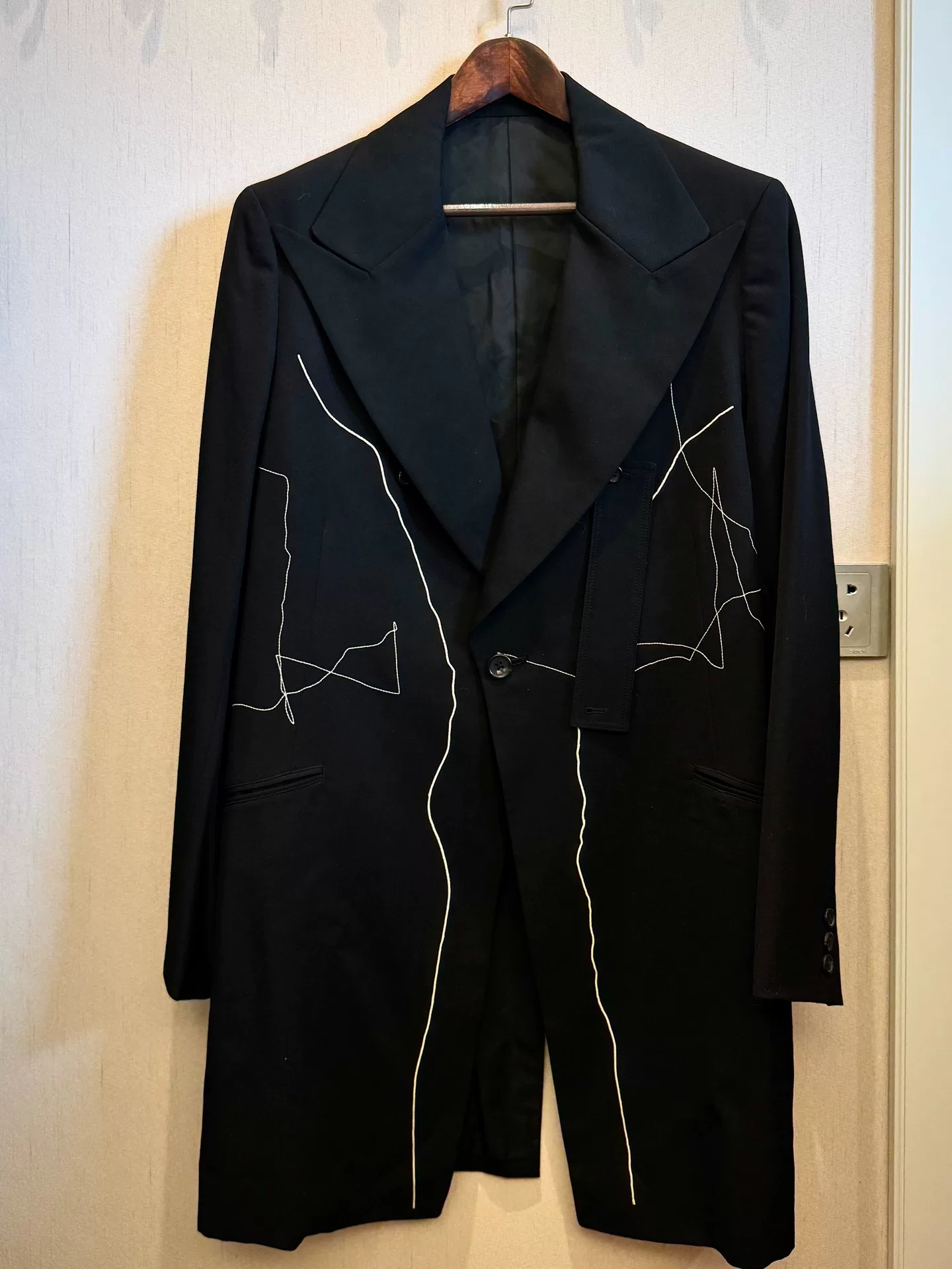 Yohji Yamamoto 94AW Hand-Stitched Long Suit
