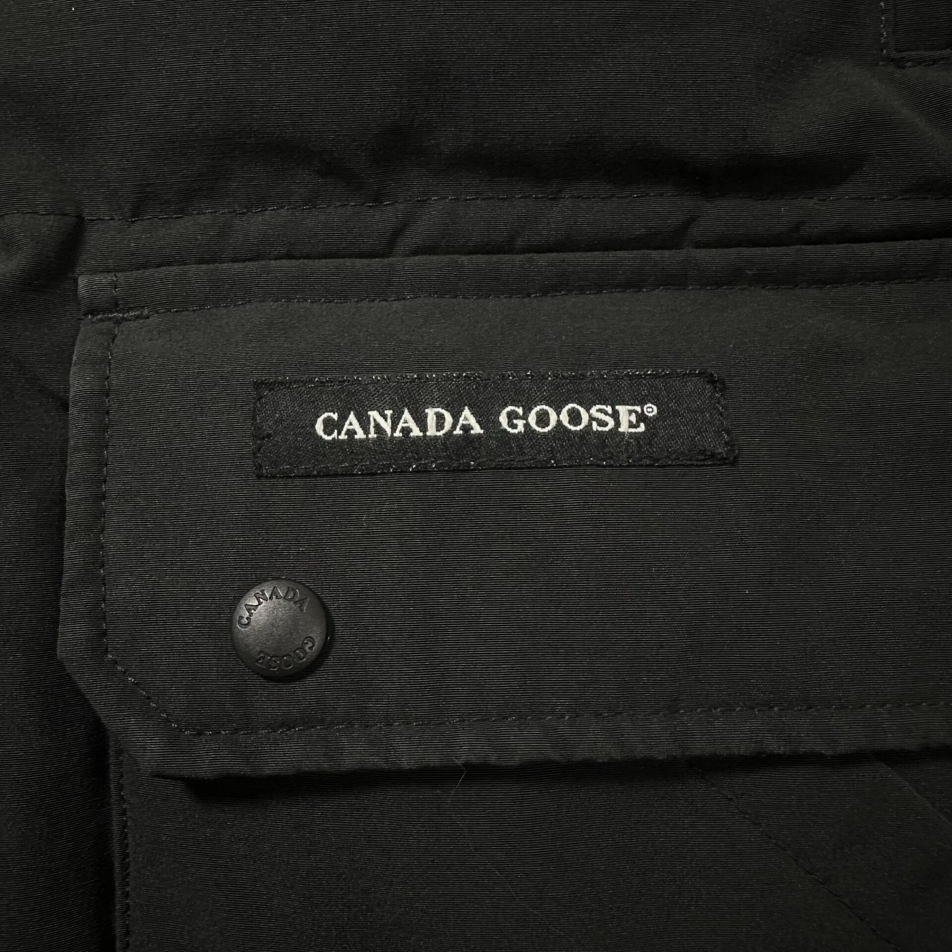 Canada Goose Hooded Parka Jacket — front
