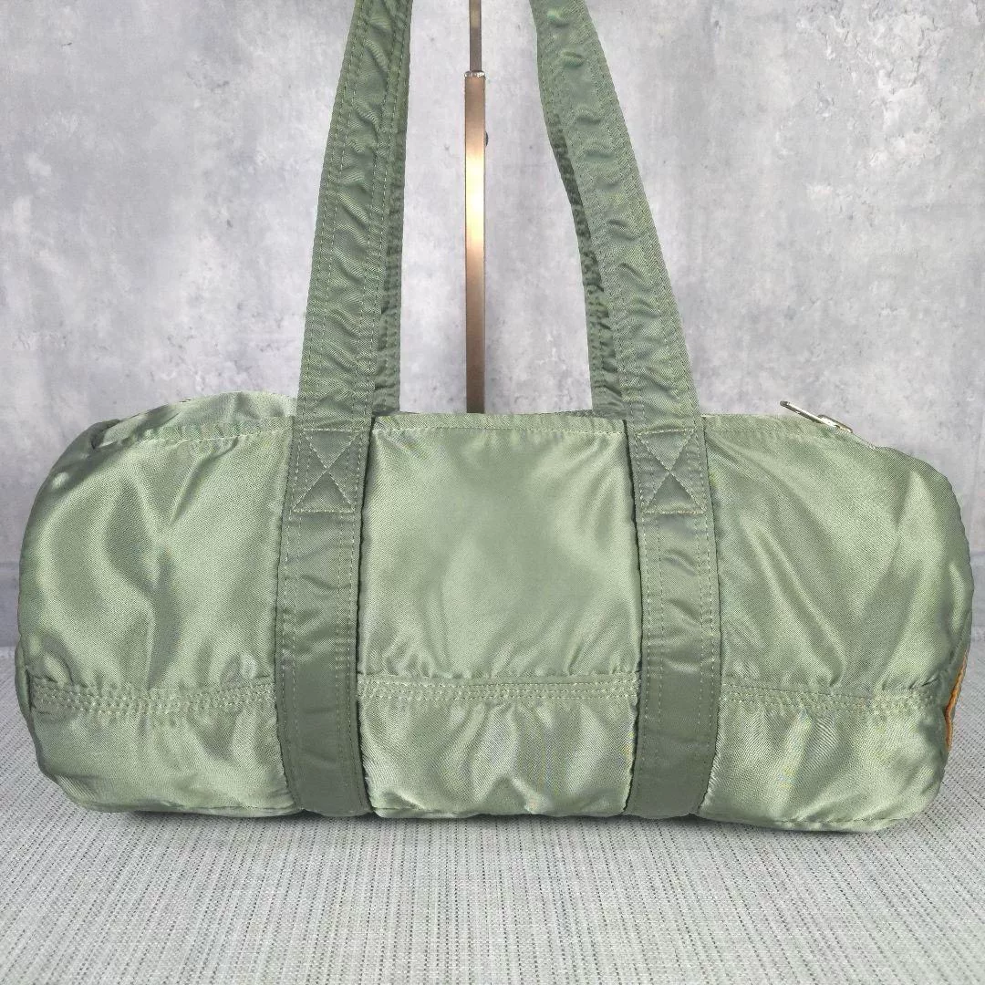 Porter Boston Green Nylon Handbag — detail