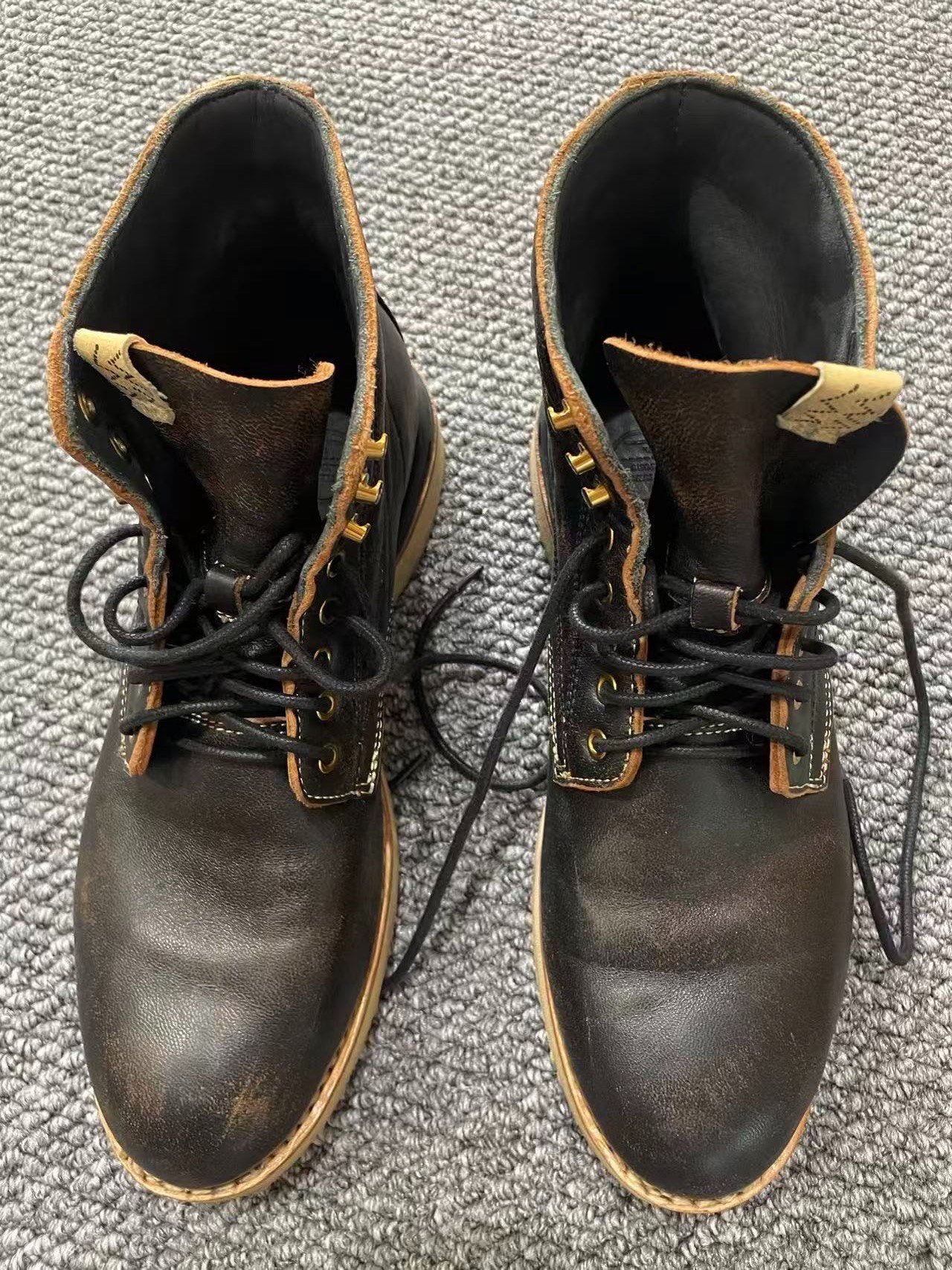 visvim Virgil Sheepskin Leather Boots