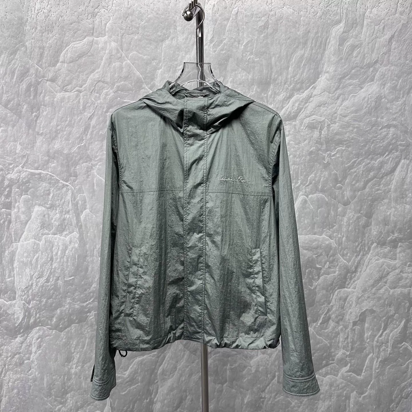 Dior SS24 1947 Logo Hooded Zip Jacket