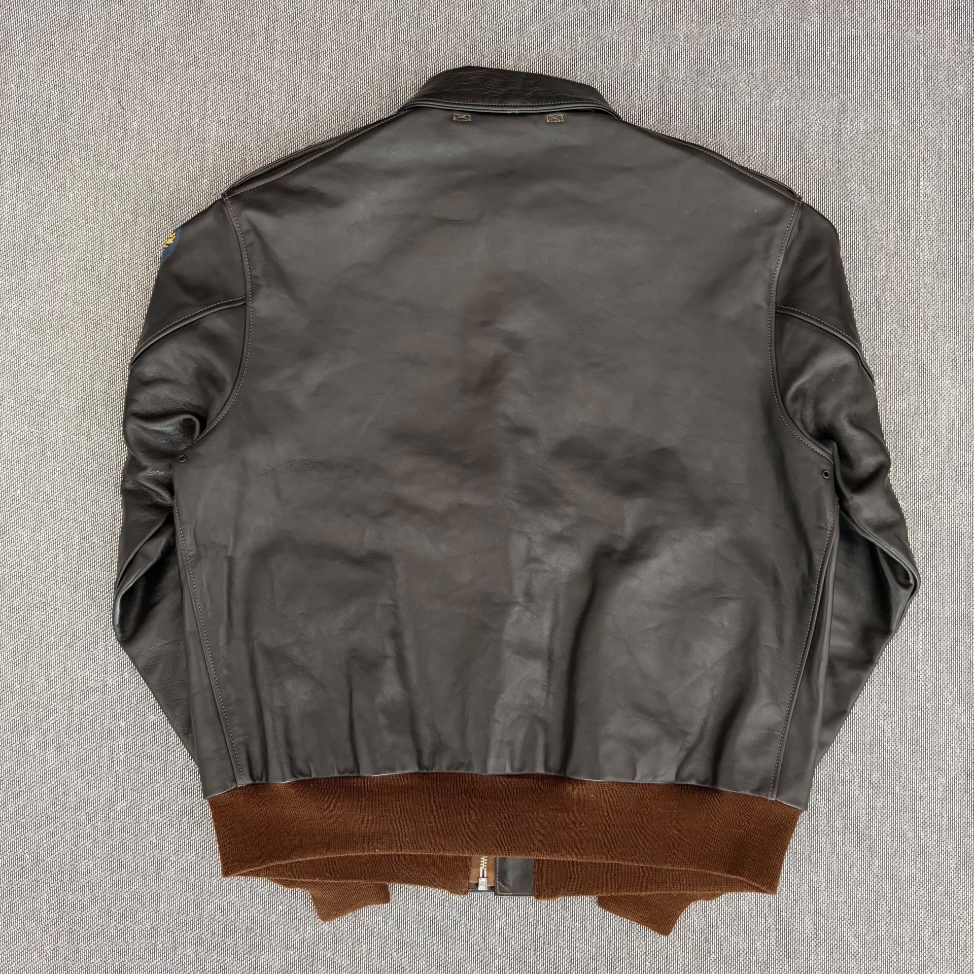 Toys McCoy Horsehide A2 Flight Jacket — front