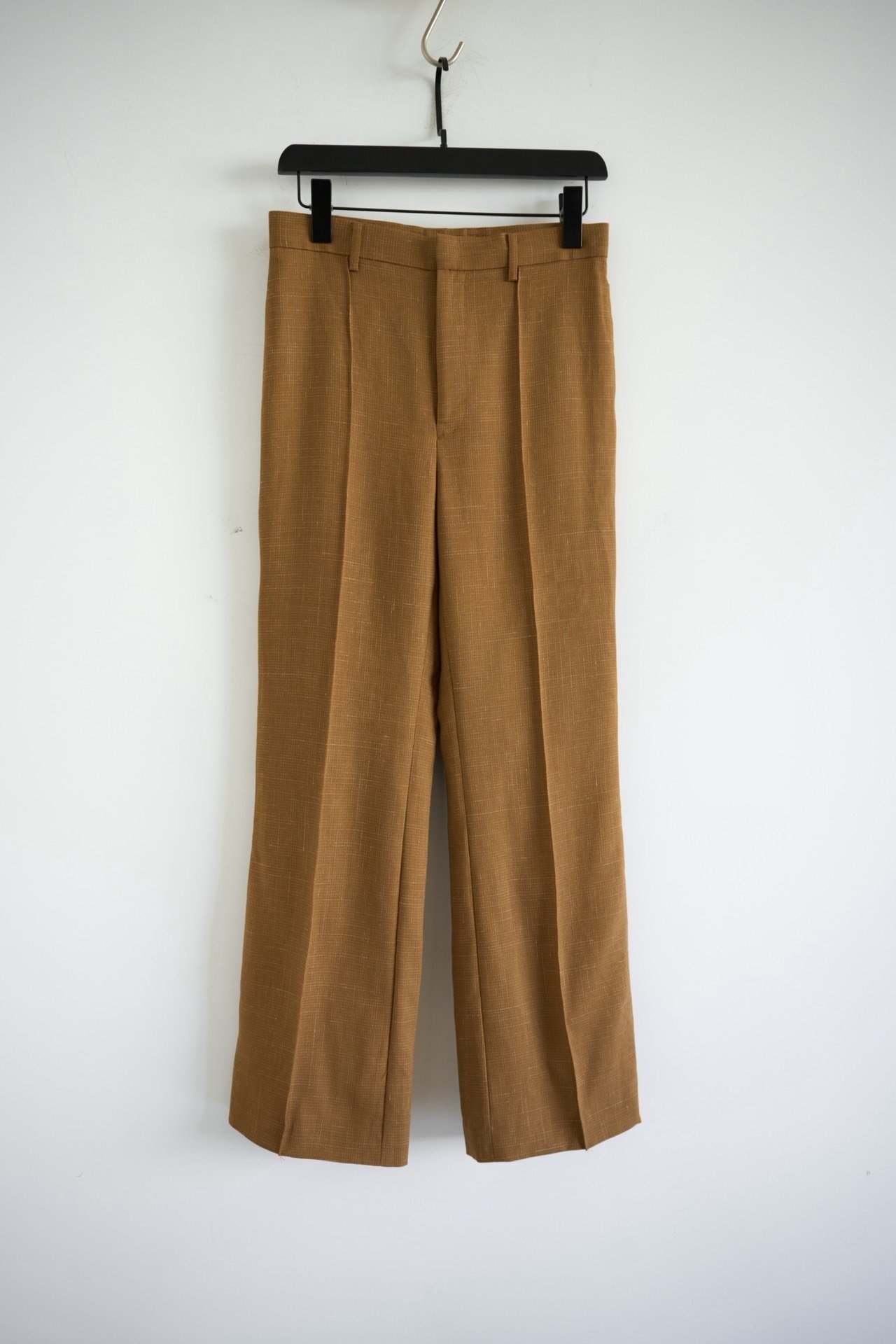 Auralee 20SS Slub Wool Wide-Leg Trousers