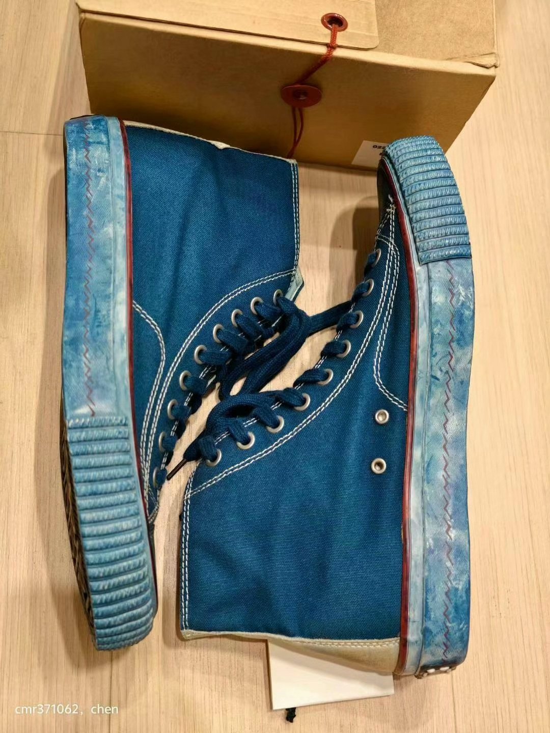 VISVIM 22 ICT SKAGWAY HI CANVAS — detail