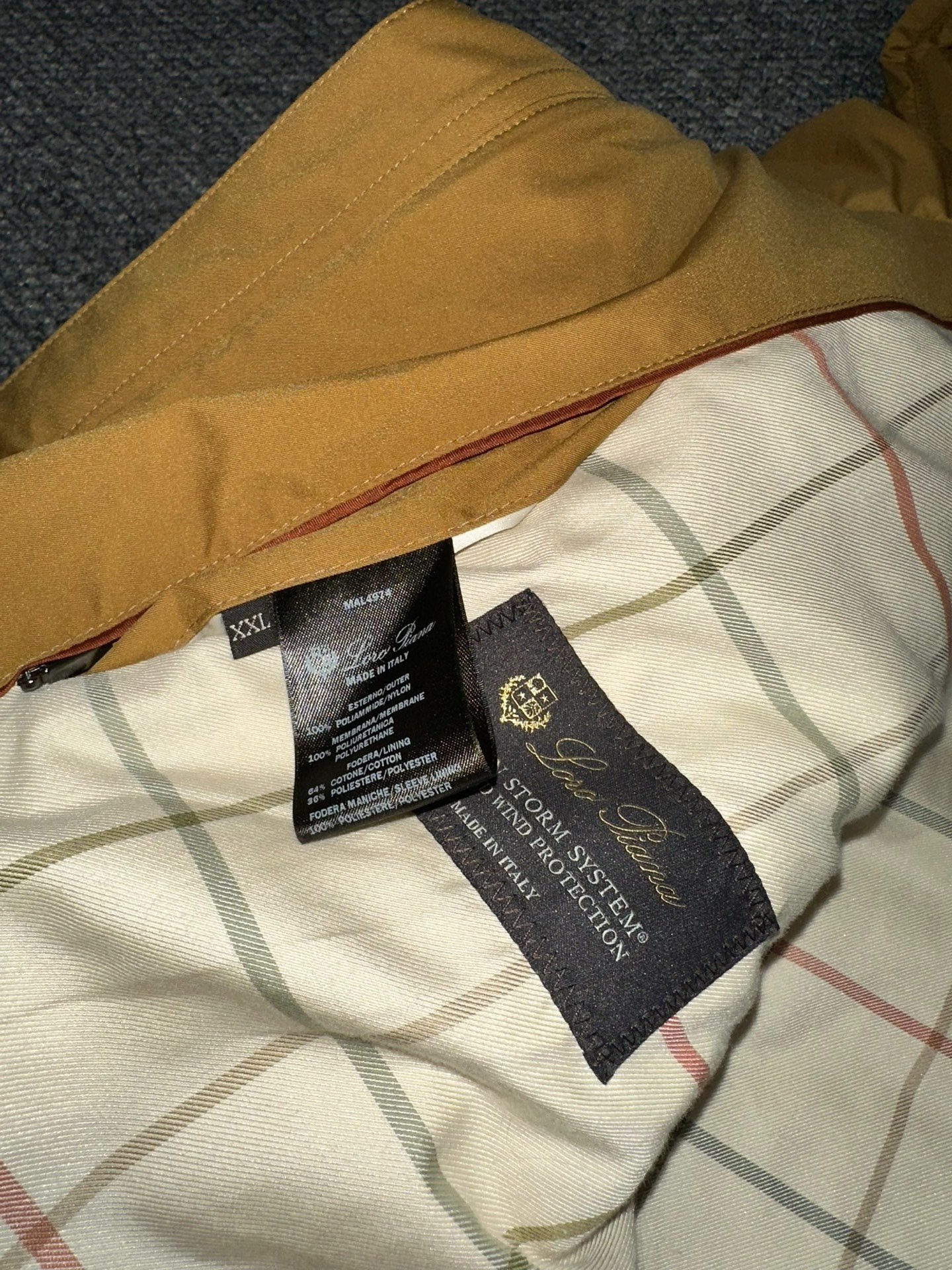 Loro Piana XXL Puffer Coat — detail