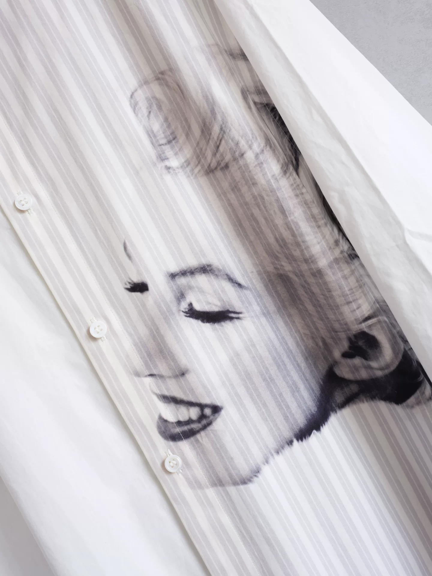 Yohji Yamamoto 19SS Marilyn Monroe Shirt — front