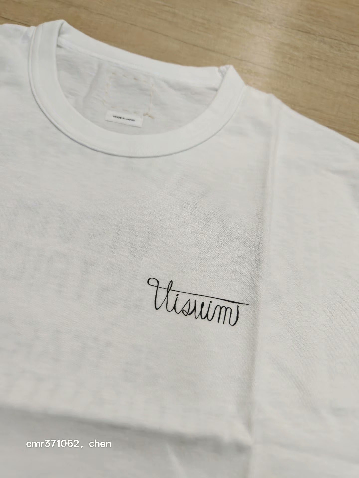 VISVIM 26SS JUMBO TEE S/S DISTRICT — front